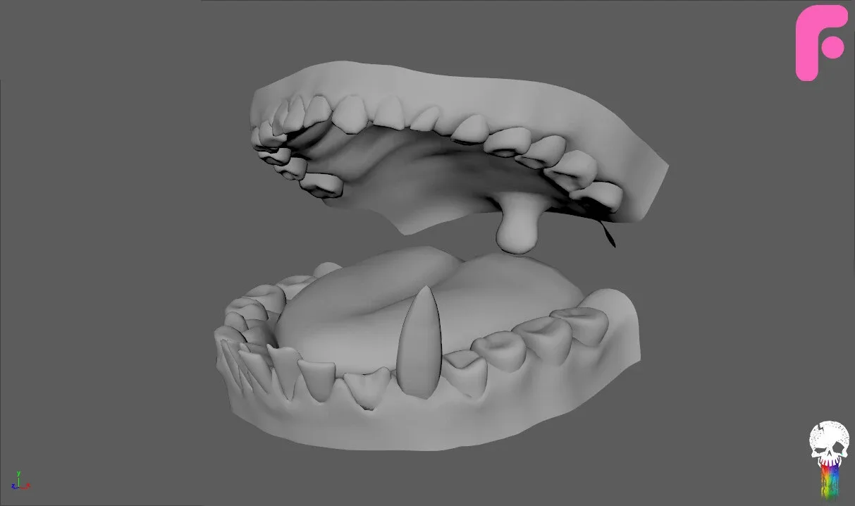 Cartoon Monster Basemesh