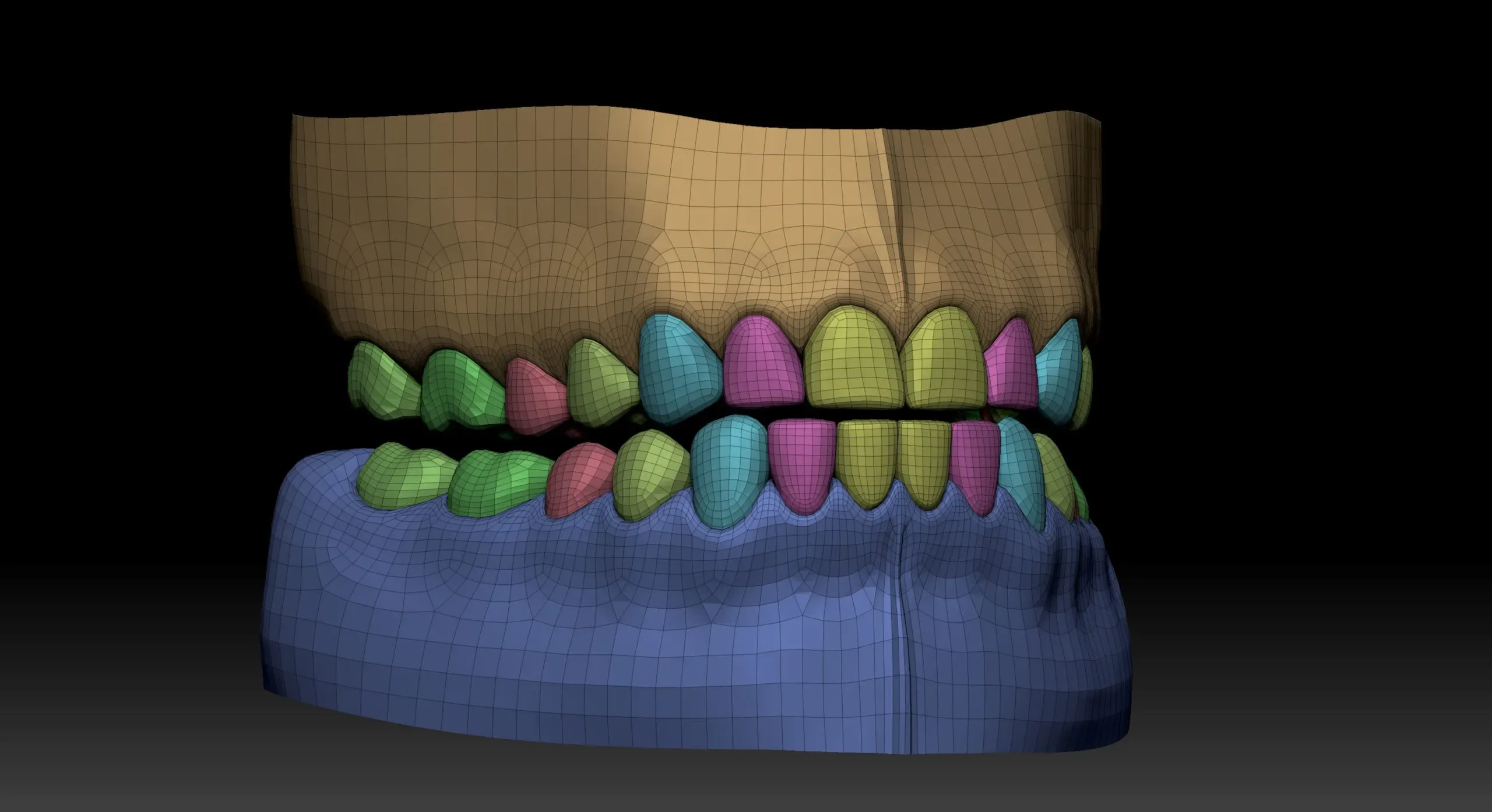 Body Parts Basemeshes Only for Zbrush