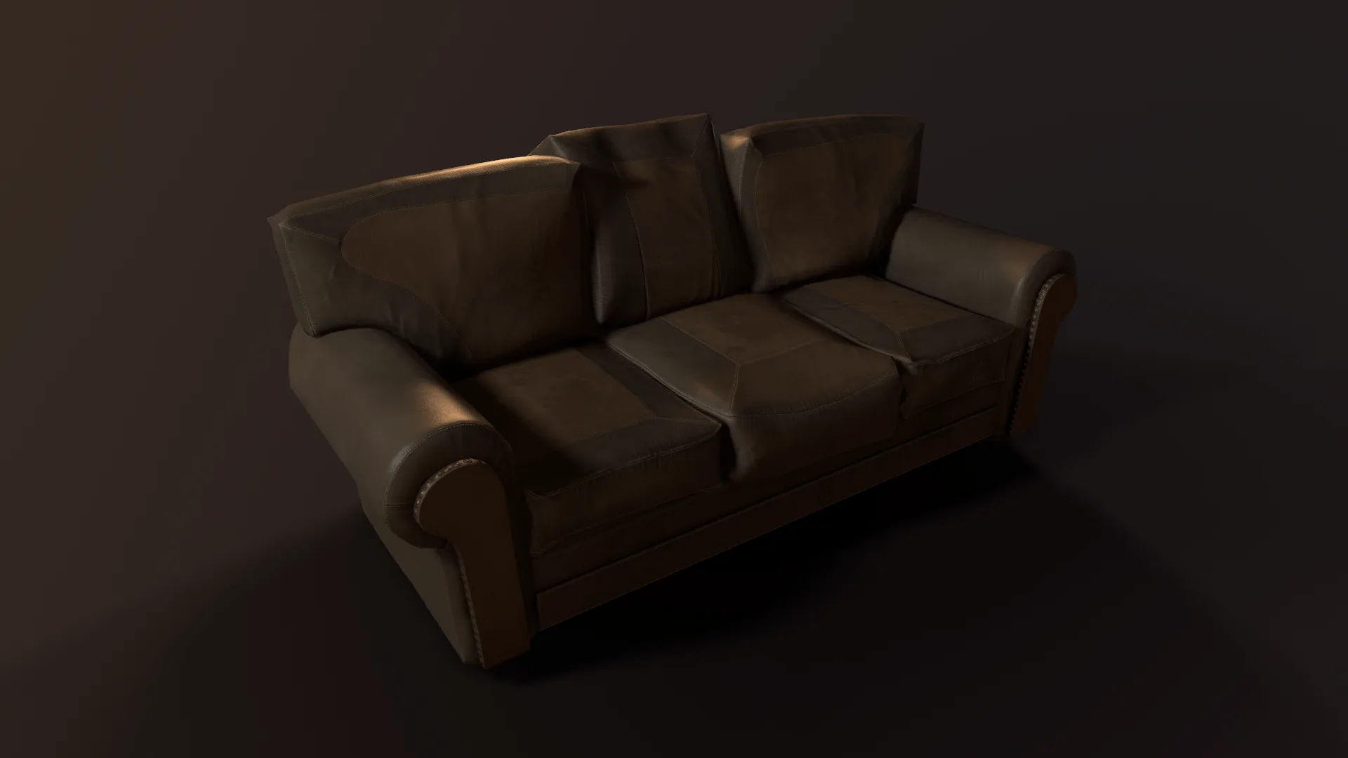 Old Couch - PBR Model