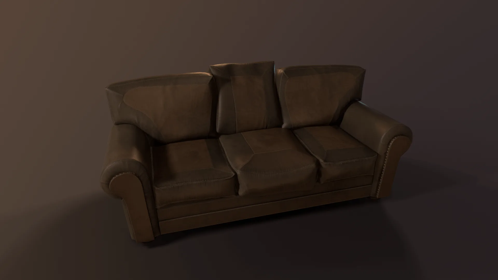 Old Couch - PBR Model