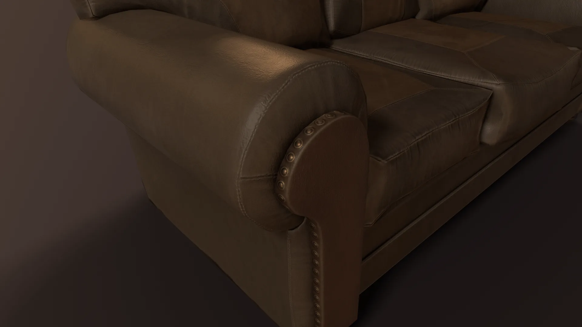 Old Couch - PBR Model