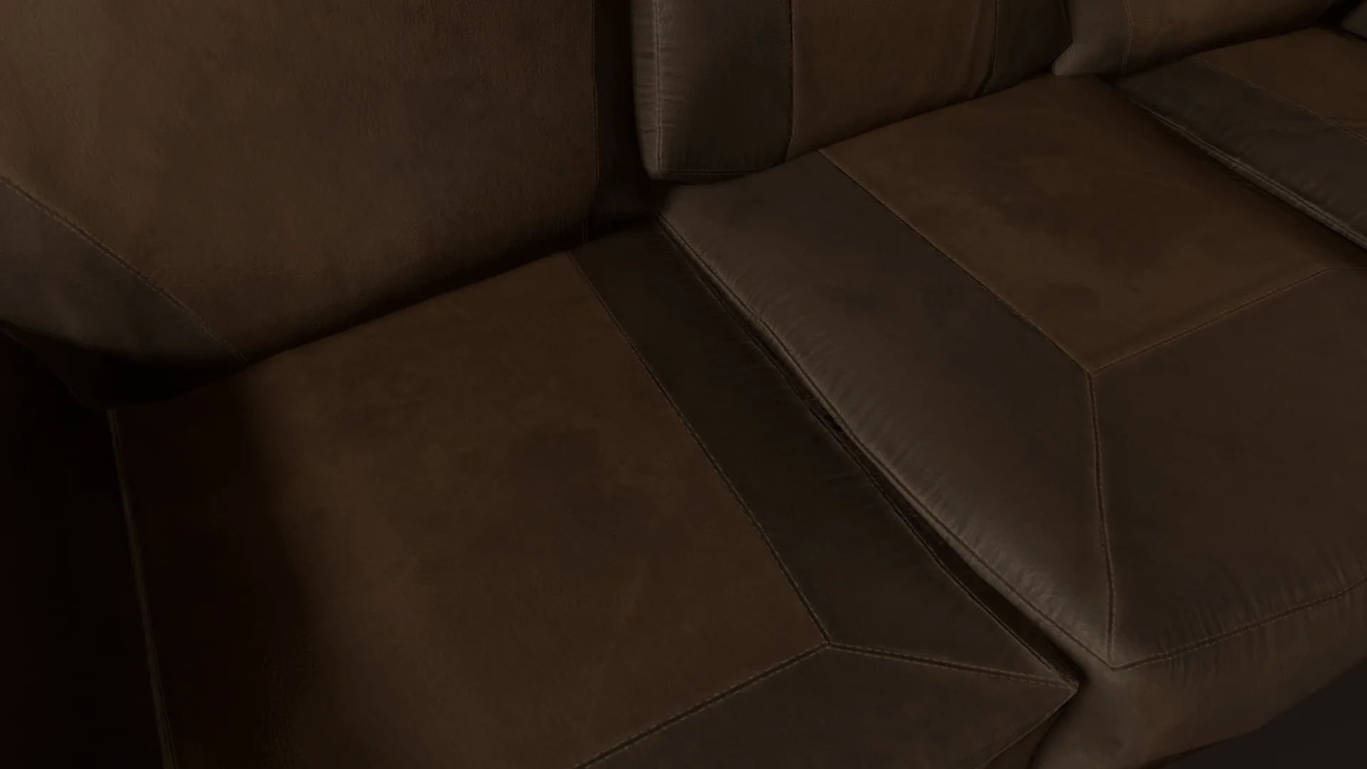 Old Couch - PBR Model