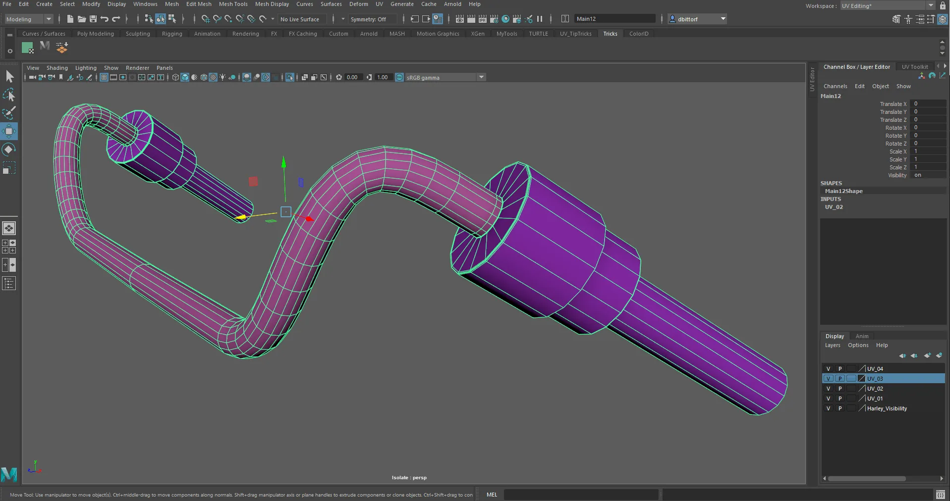 Color IDs Maya Tutorial