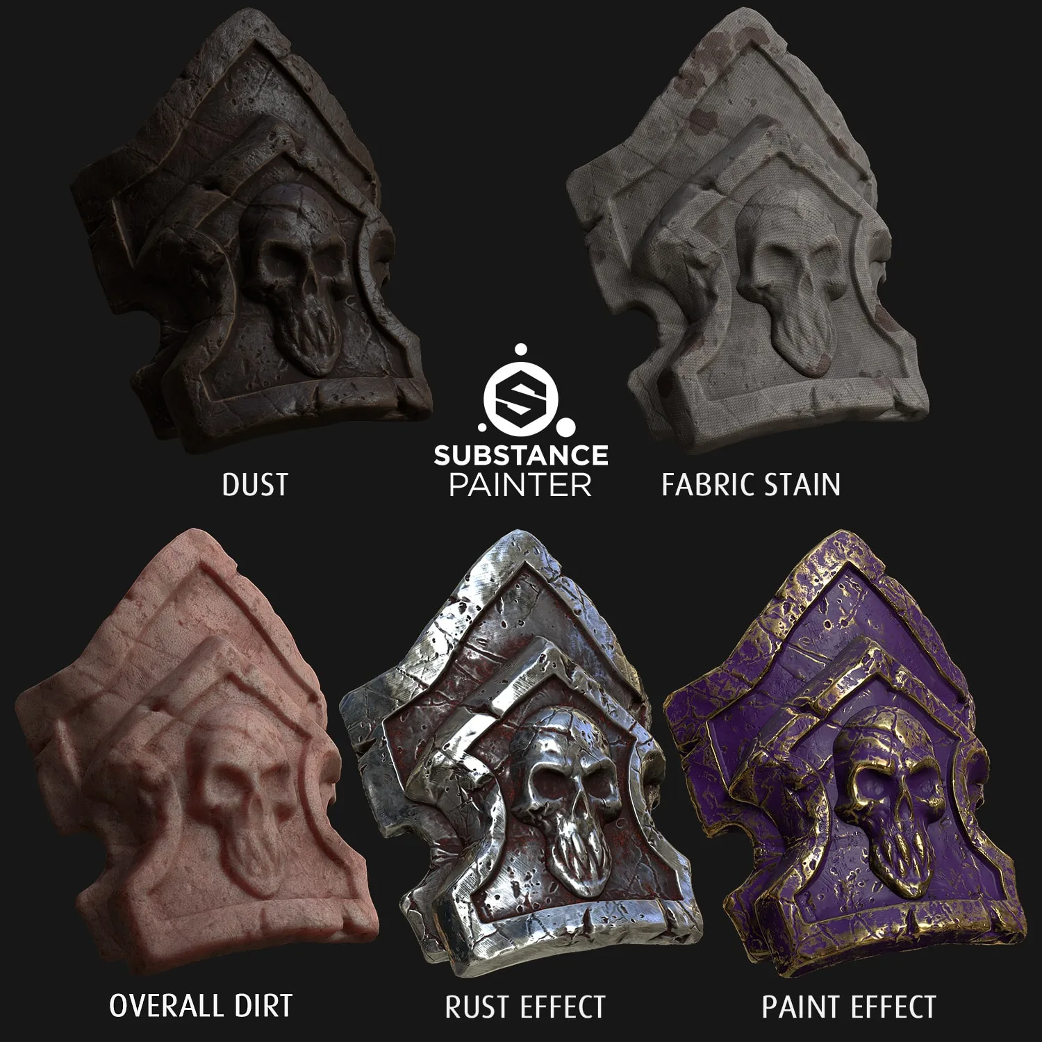 Poligone Smart Material Collection for AAA Character Creation