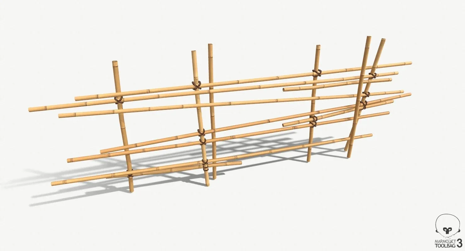 Modular Wooden Stakes & Planks