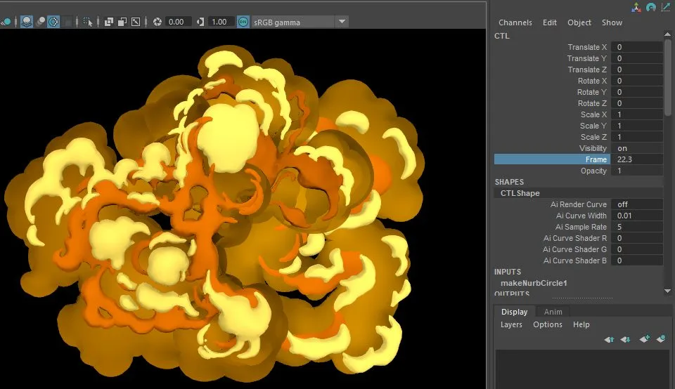 Explosion A - Stylized 3D Effect