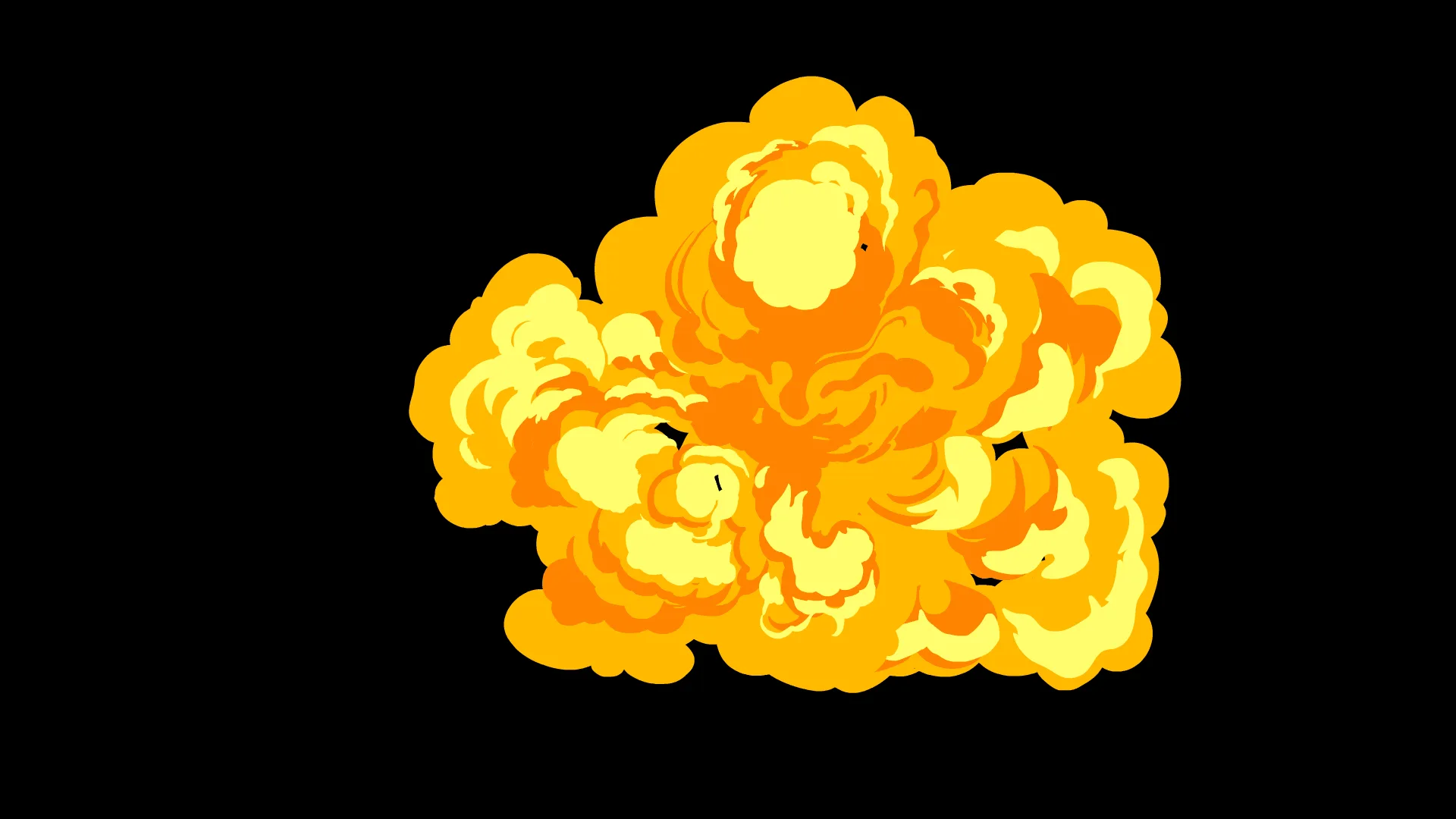 Explosion A - Stylized 3D Effect