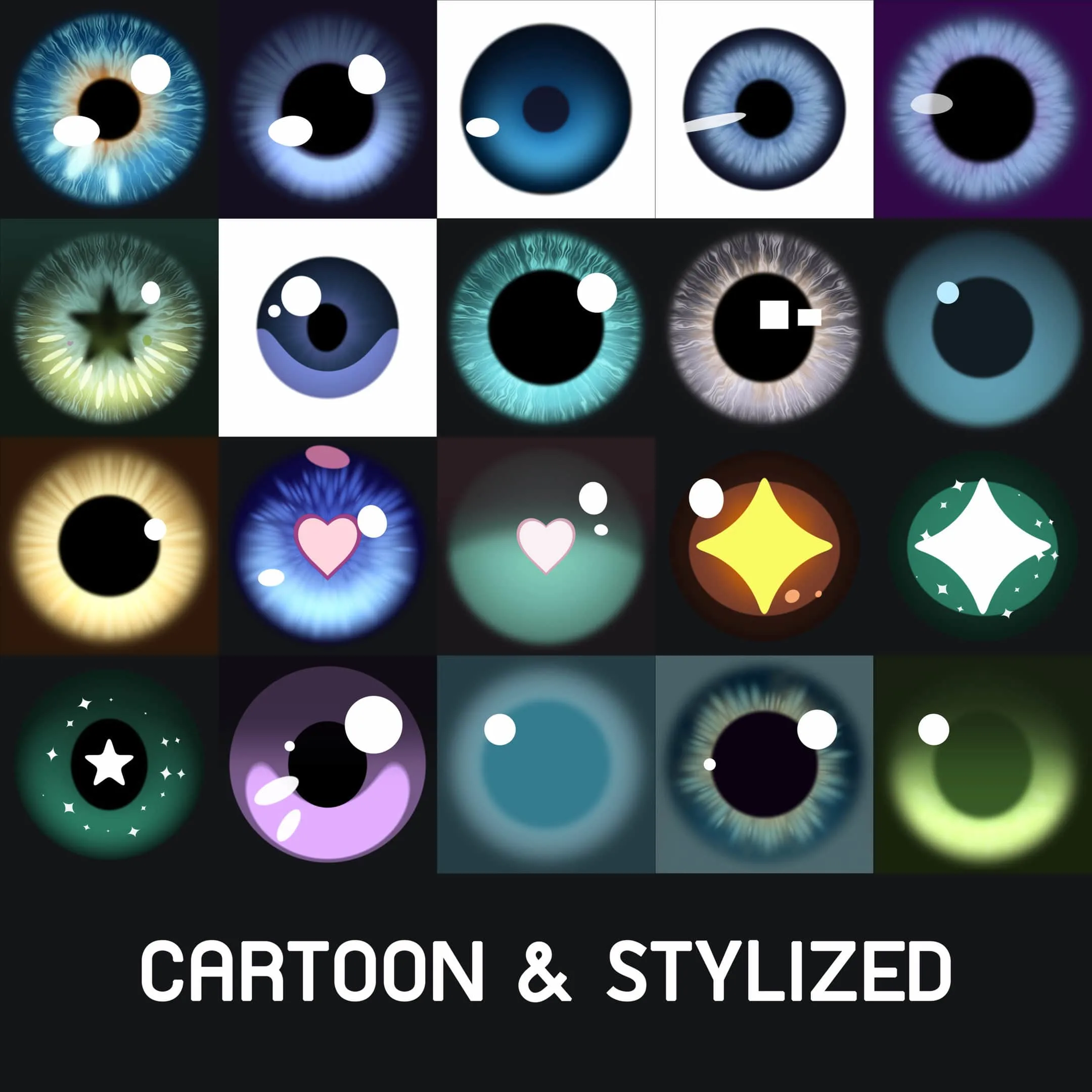 Toon Eyes Generator