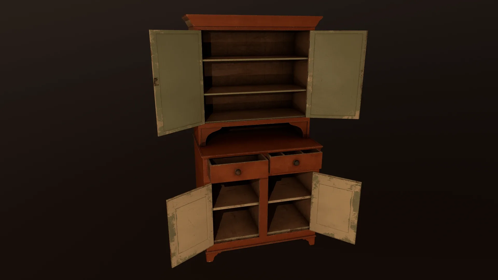 Old Cabinet – PBR Model