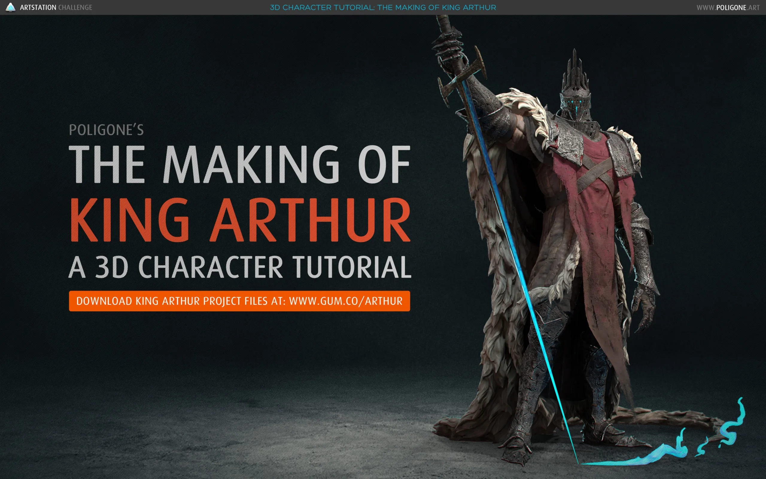 The Making of King Arthur - A 3D Character Tutorial