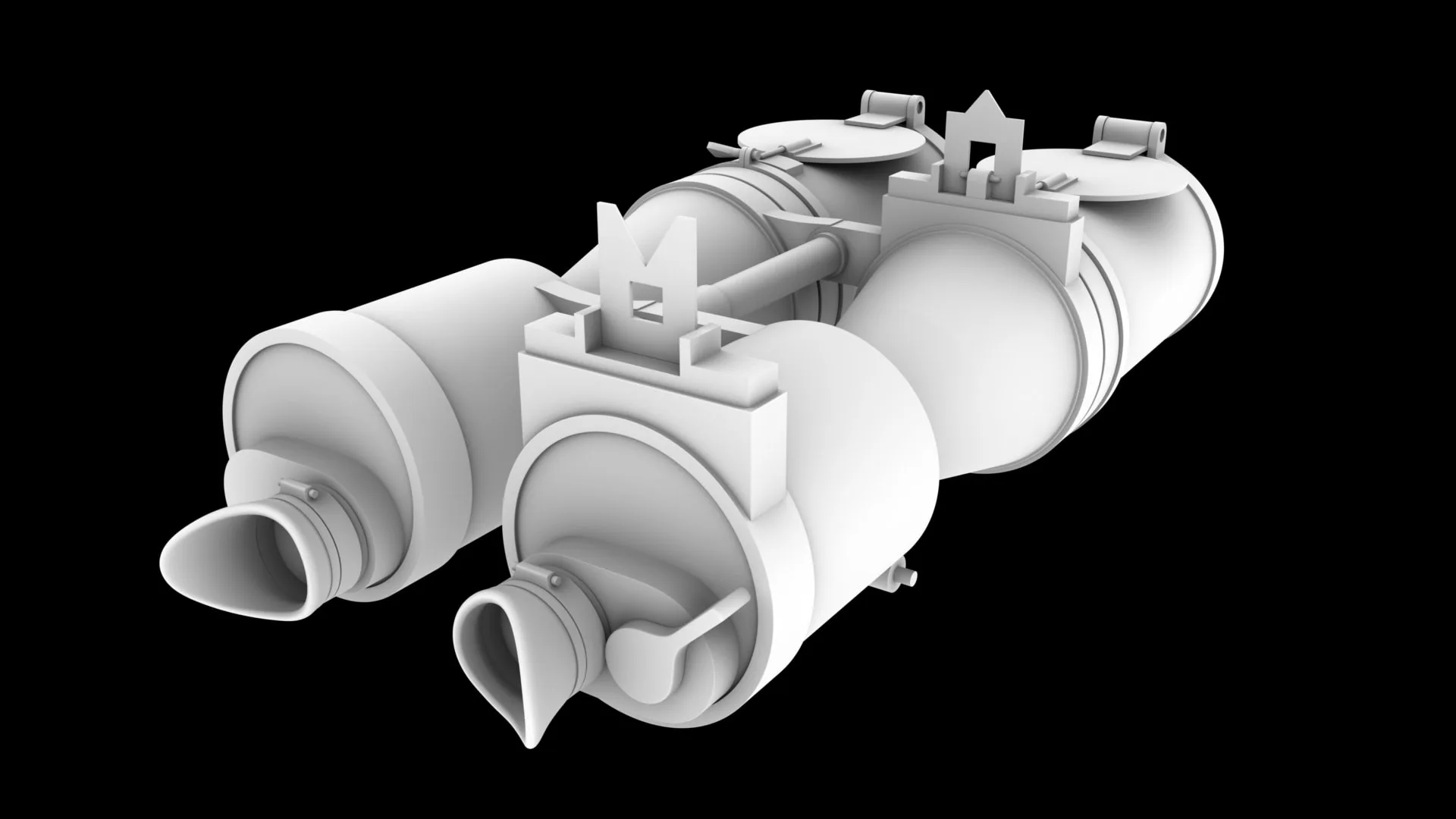 German Binoculars Model U.D.F. 7x50