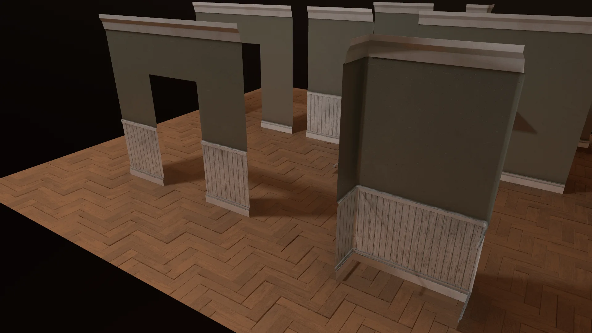 Modular Walls - PBR Model