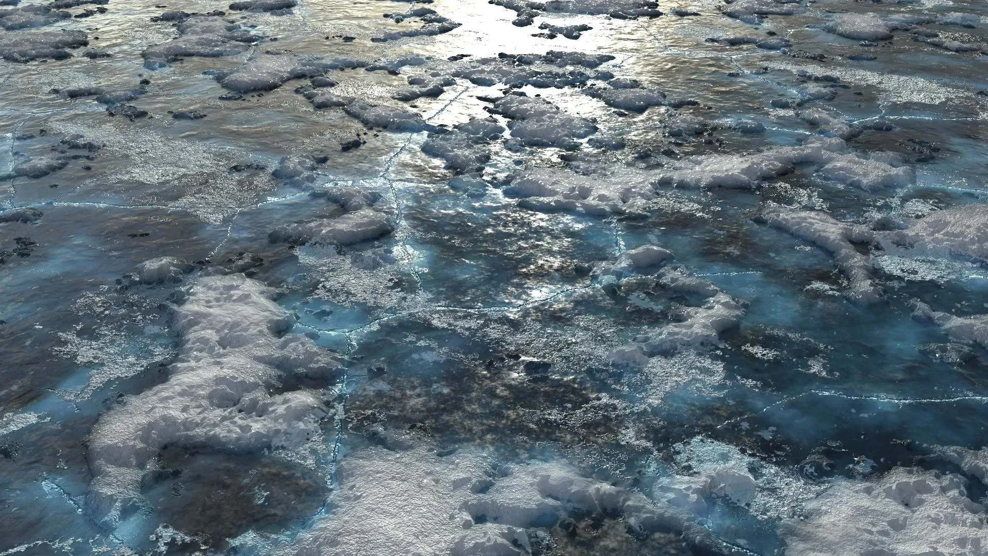 Frozen Lake Substance