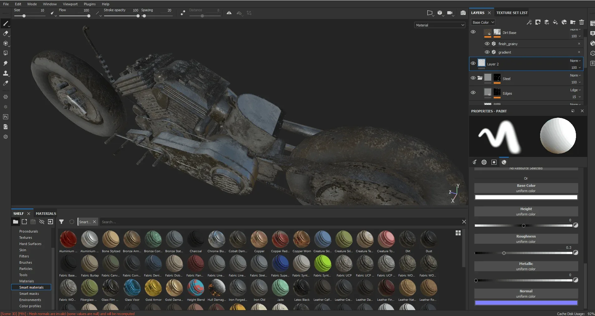 Realistic Materials - Substance Painter