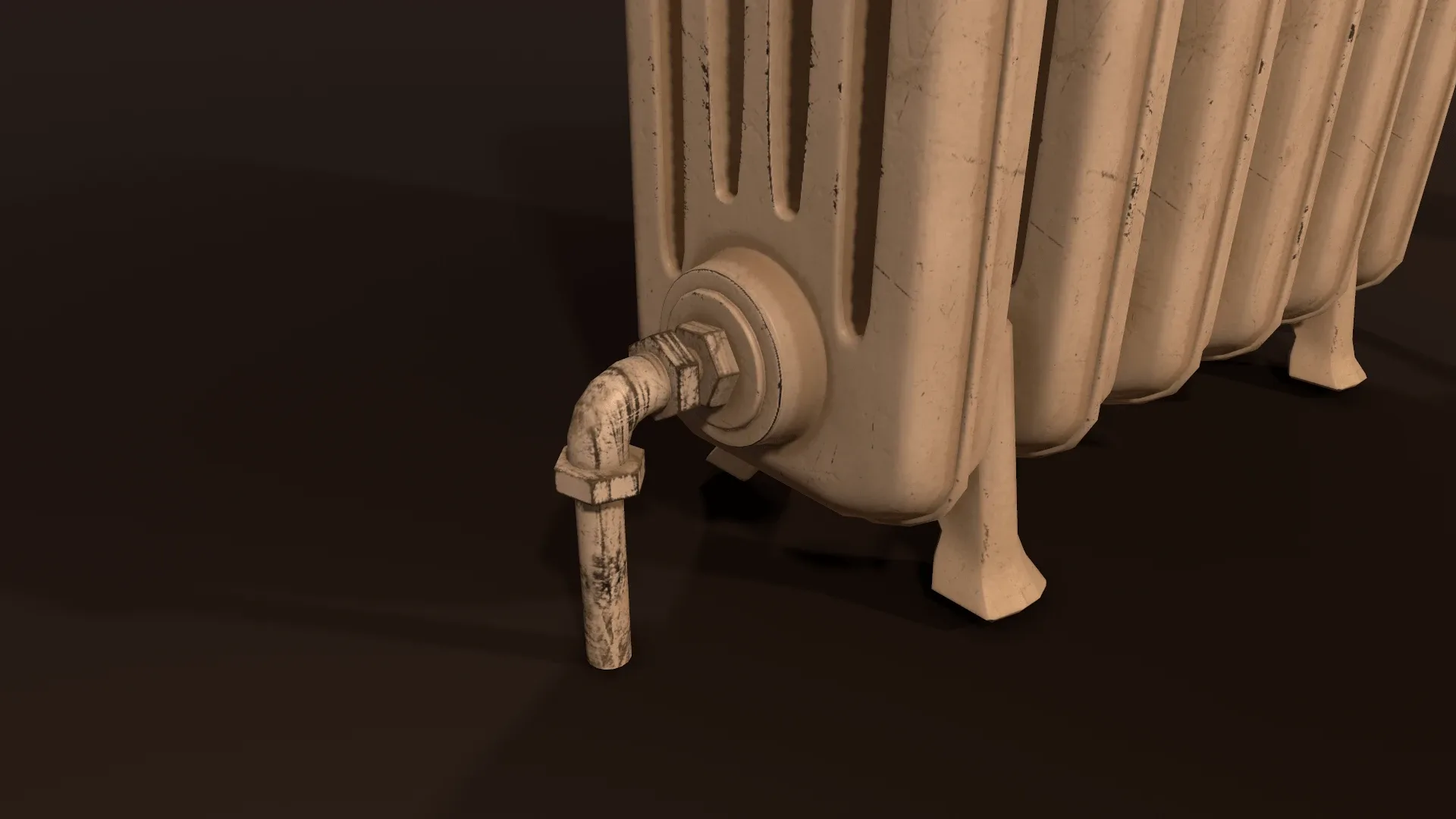 Old Radiator - PBR Model