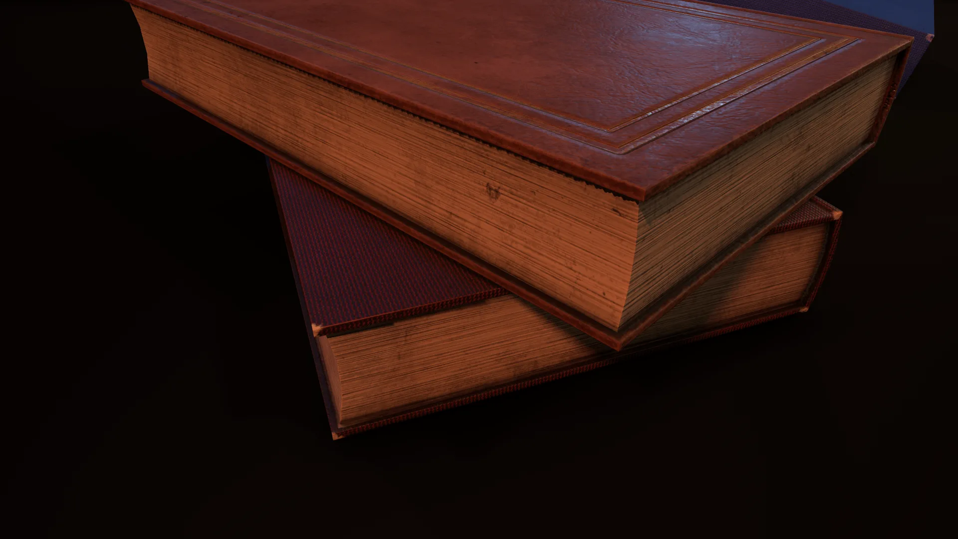 Old Books - PBR Model