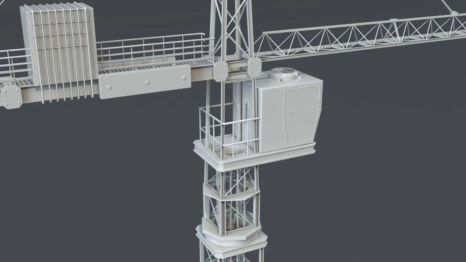 Cranes 3D Model