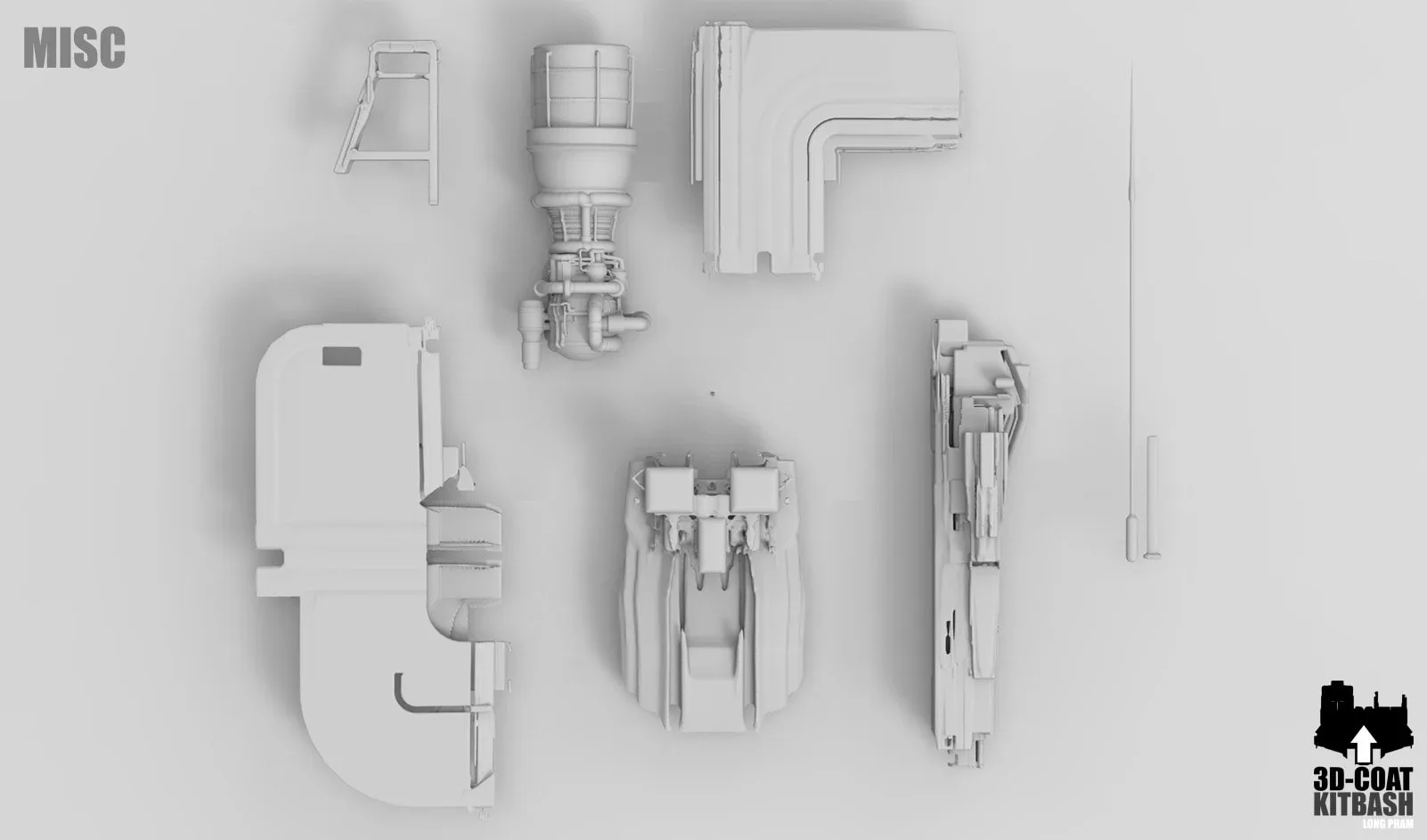 3D-Coat Kitbash Set