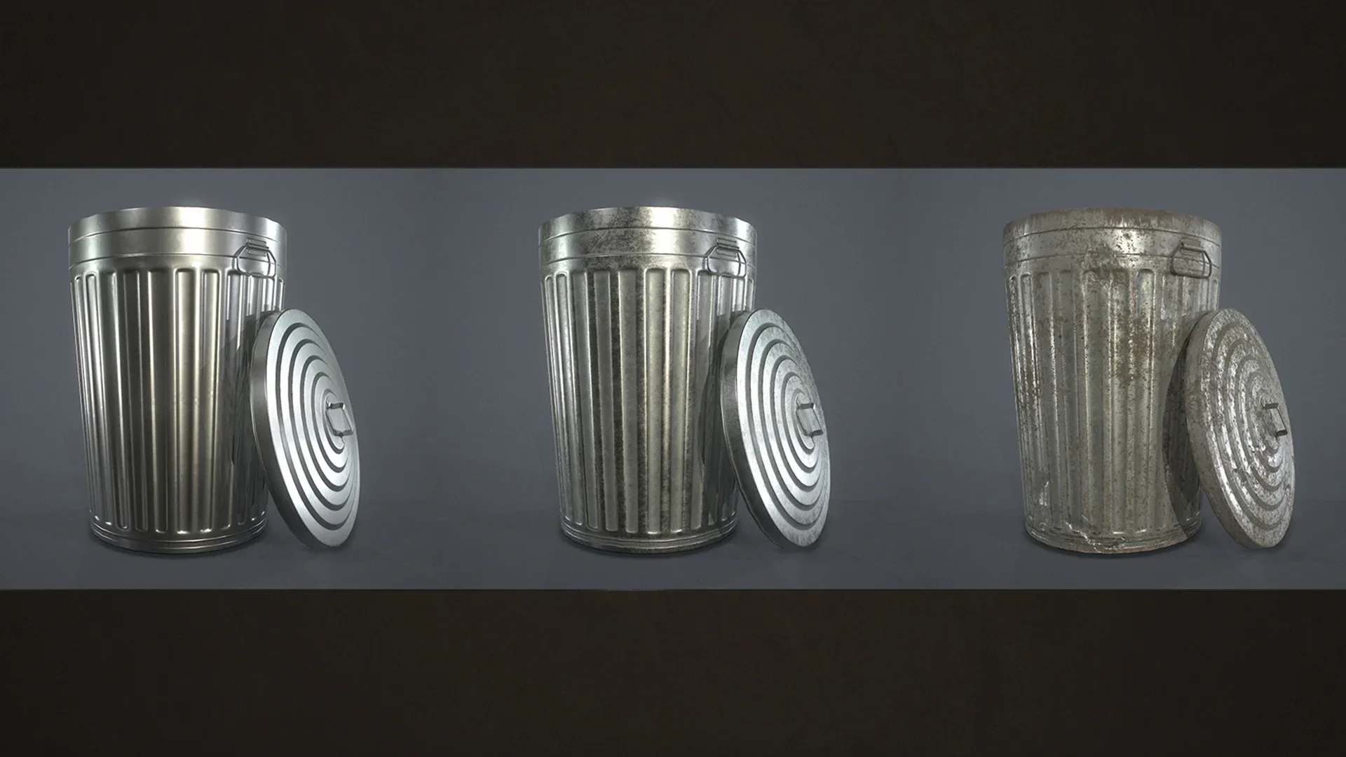 Urban Trash Pack Vol 3 - Low Poly