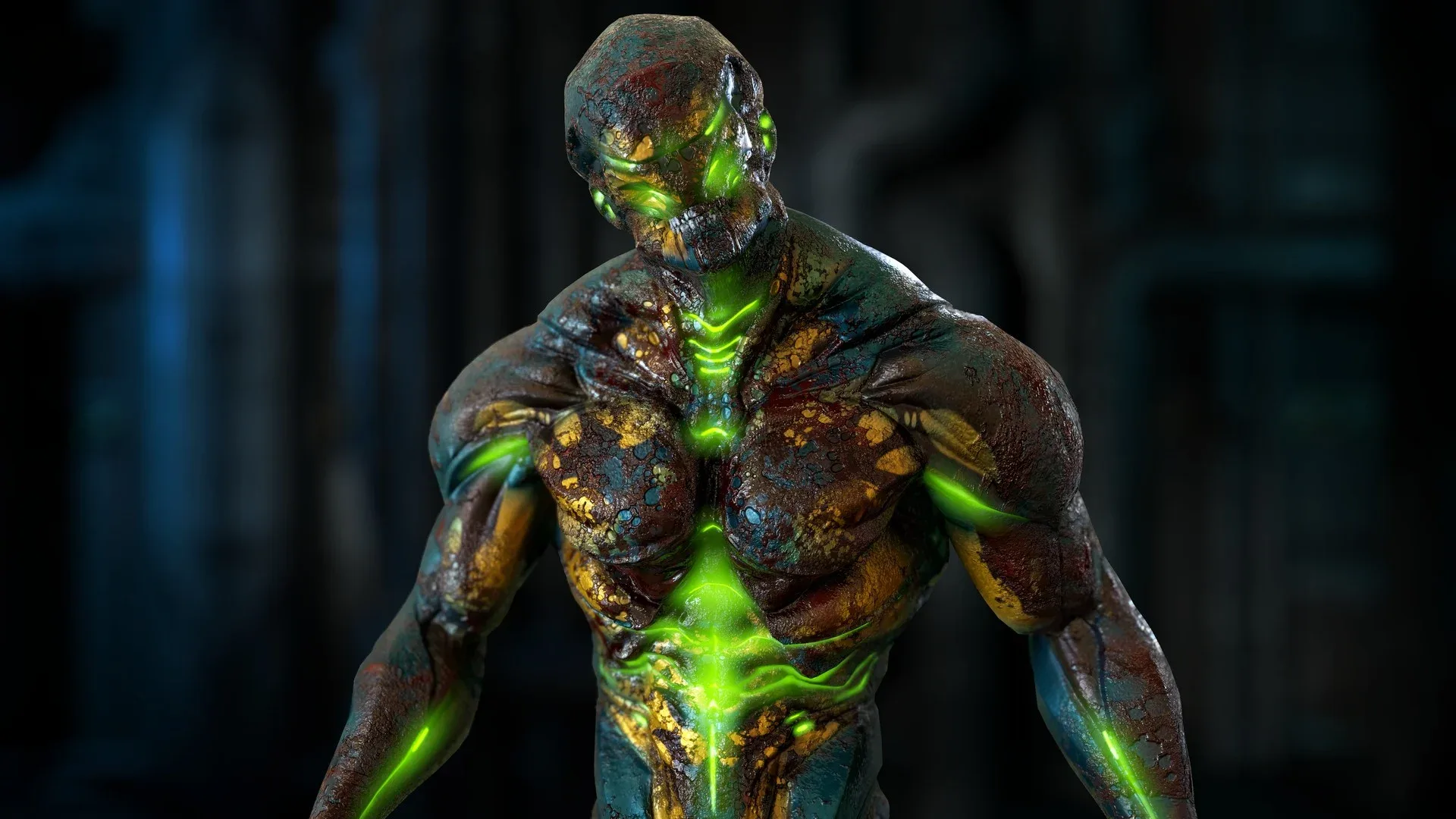 Heavy Bio Mutant - Rigged