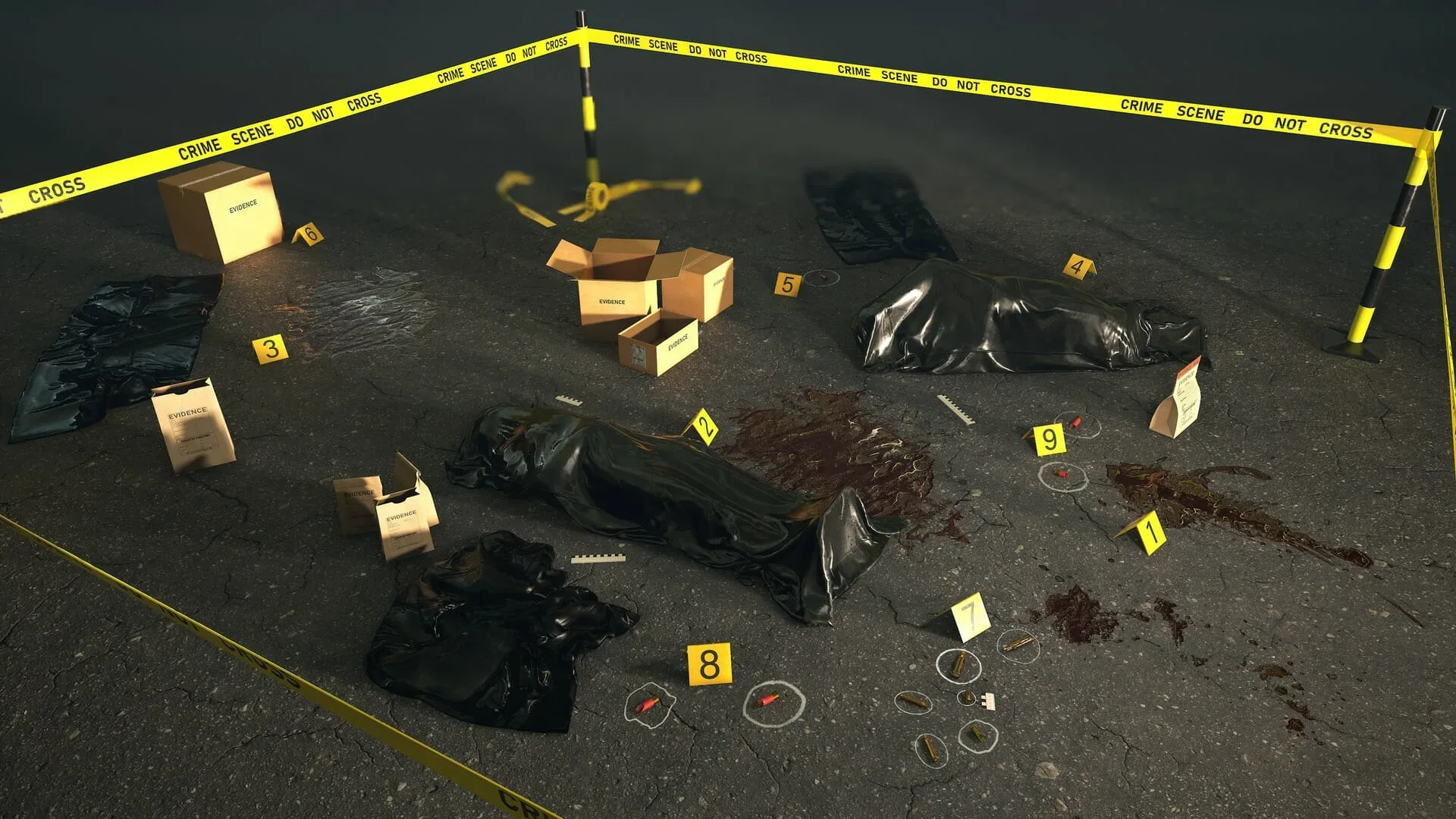 Crime Scene Assets