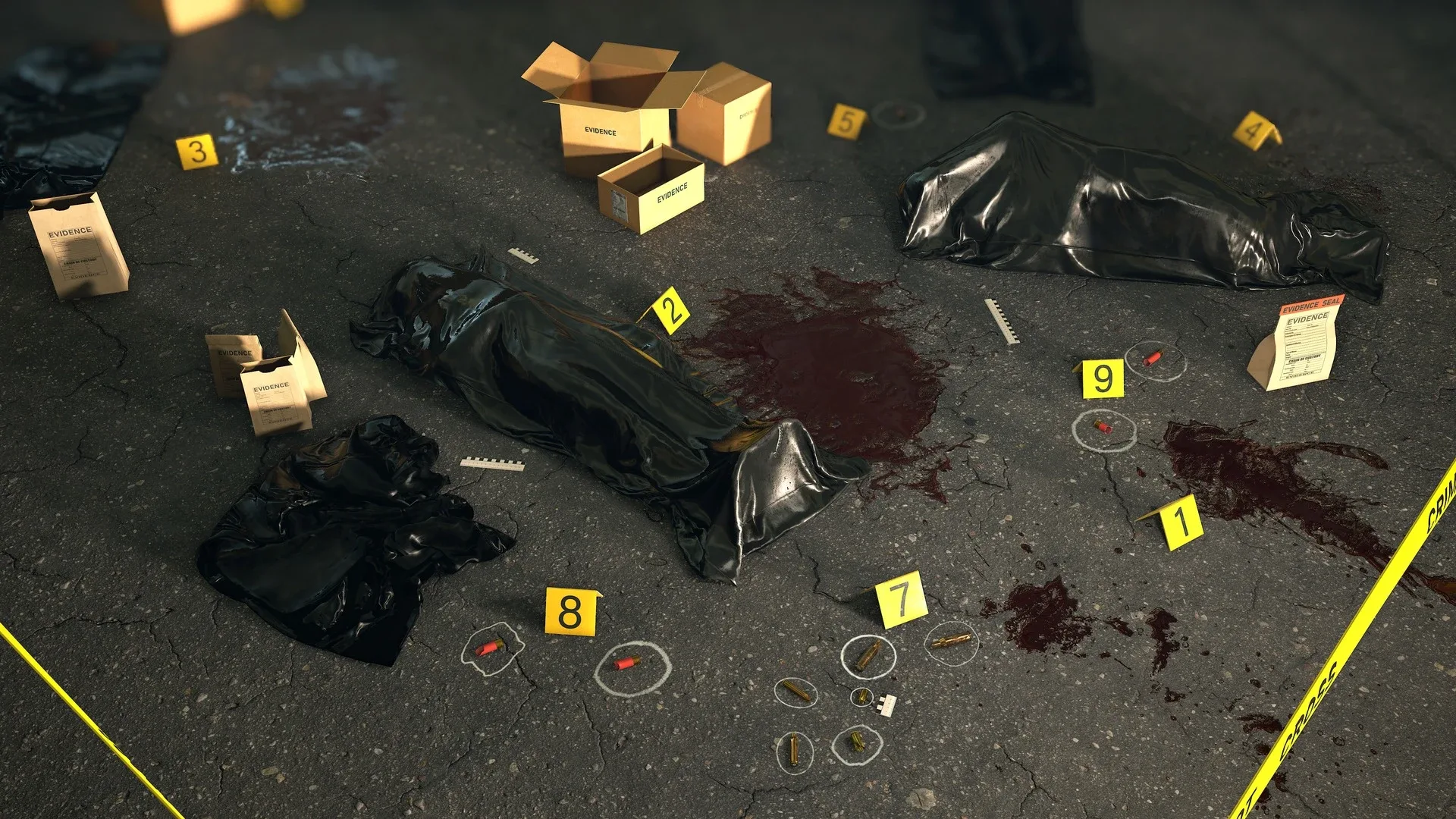 Crime Scene Assets