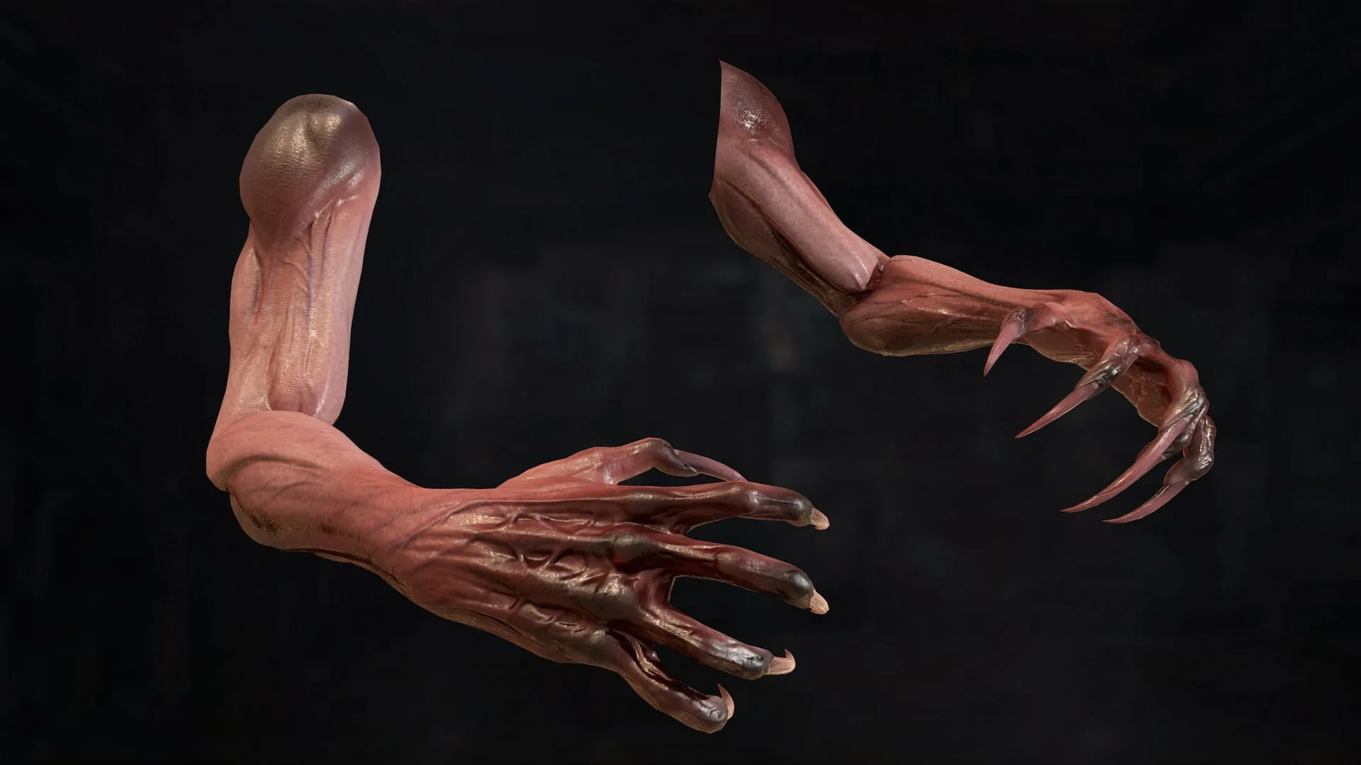 Monster Hands - Animated