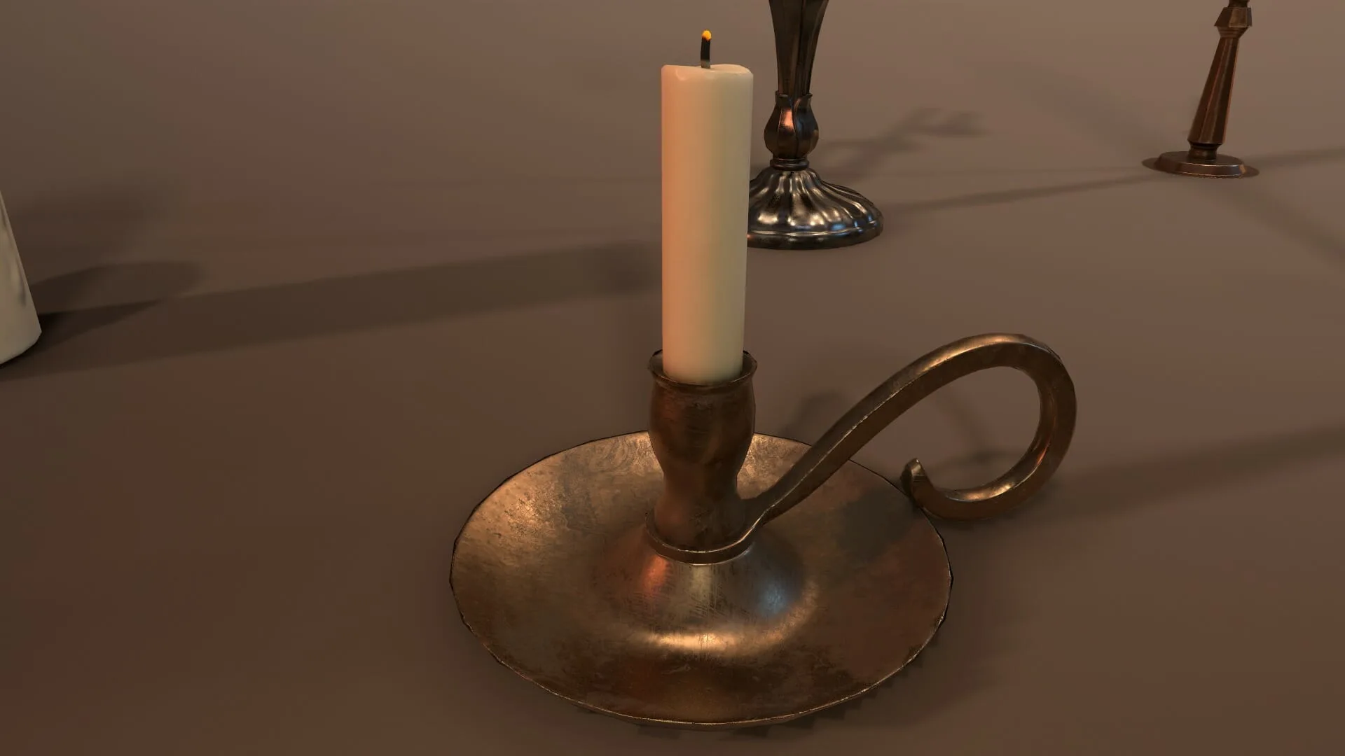 Candle Holders - PBR Model