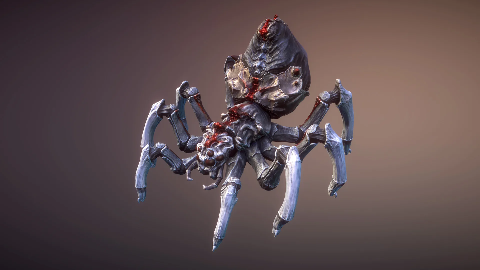 Spider Pack - Rigged & Animated