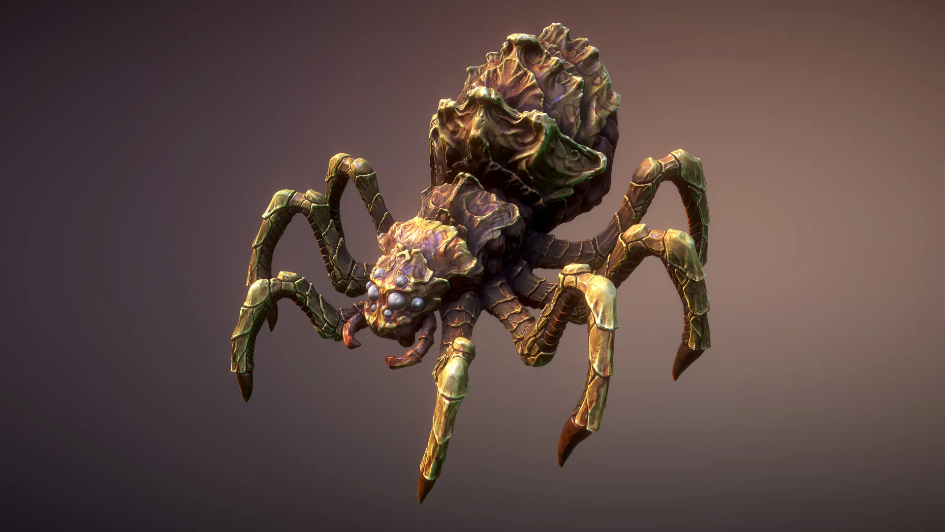 Spider Pack - Rigged & Animated