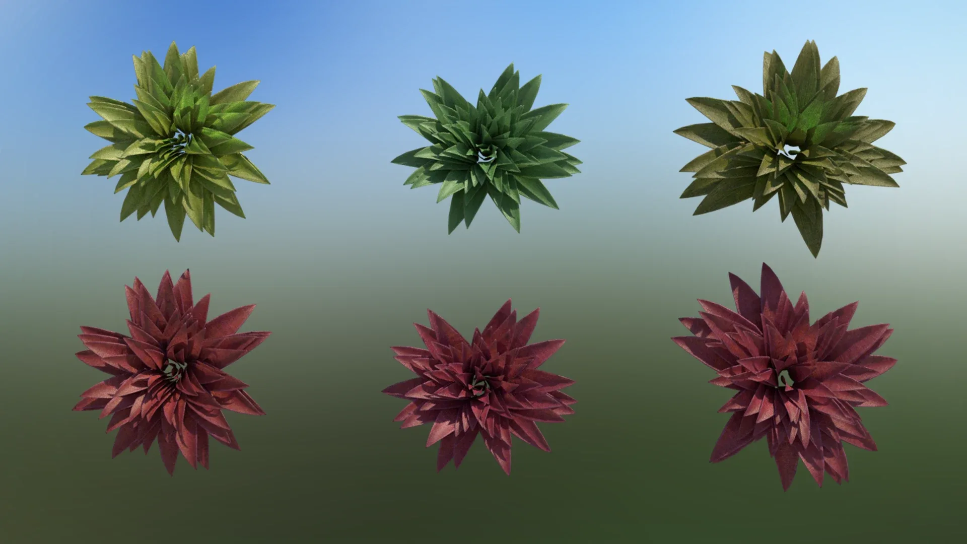 Nature Assets Pack - Trees, Plants & Flowers