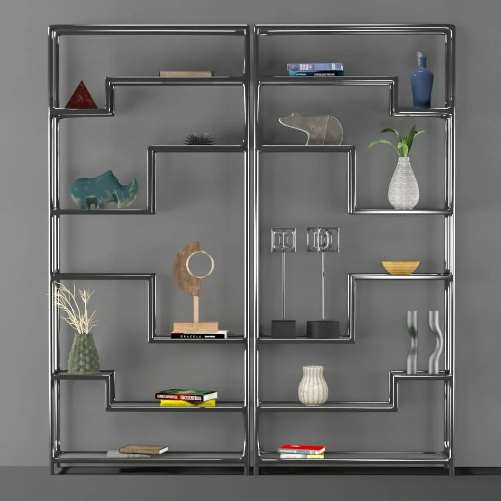 Metal Shelf Decorative Set