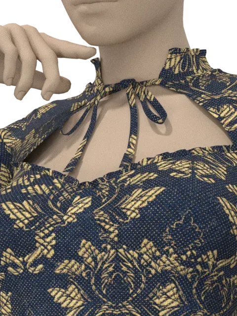 Women's Dress - 32 Marvelous Designer and Clo3D