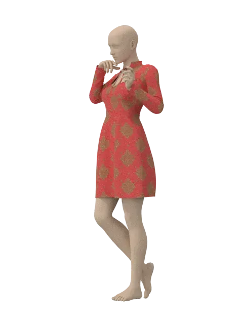 Women's Dress - 32 Marvelous Designer and Clo3D