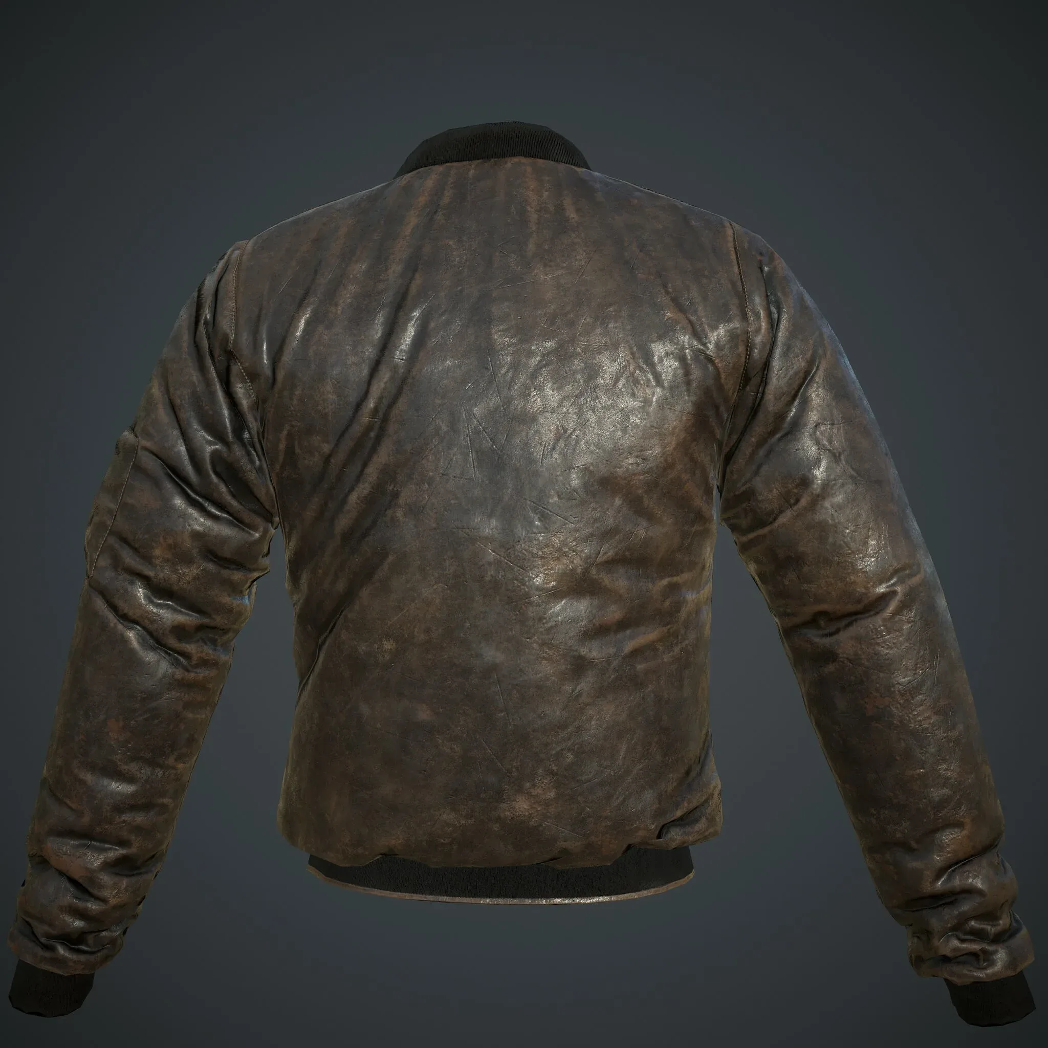 Bomber Jacket - Marvelous designer - Fbx & 4k PBR Texture