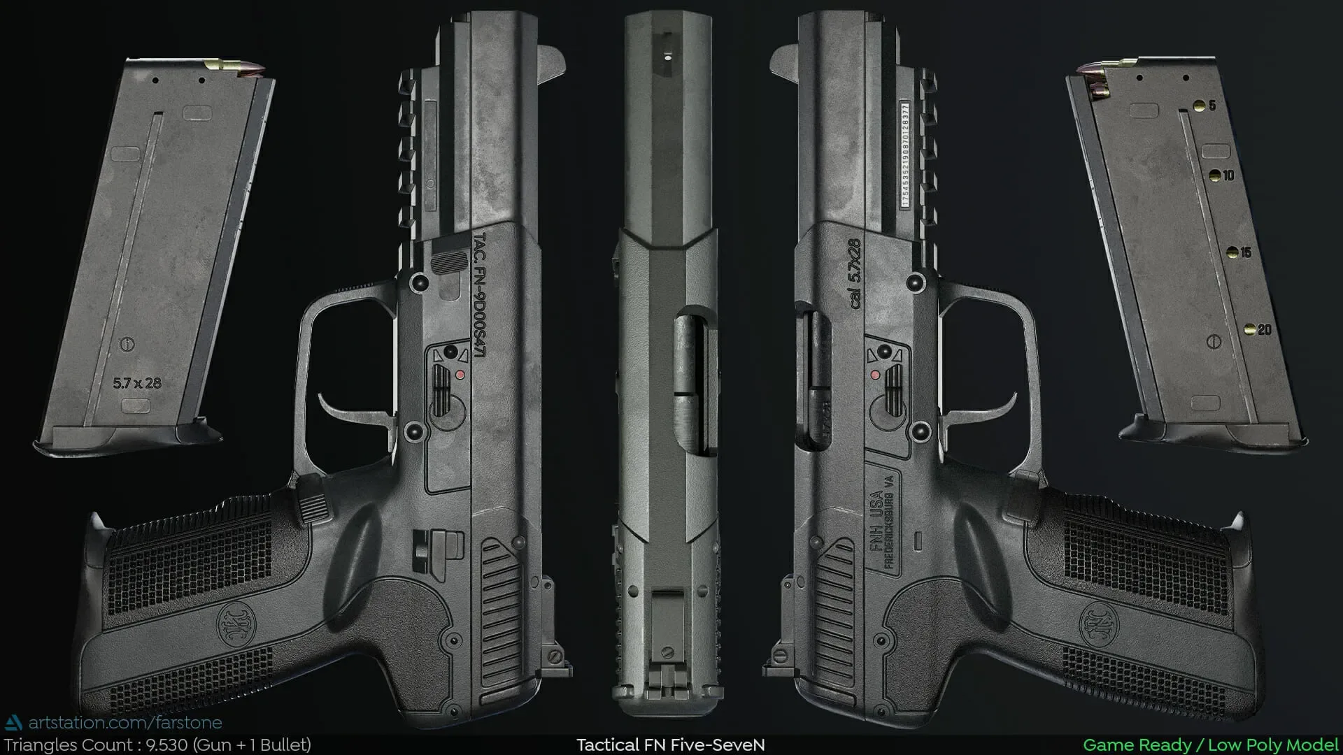 Tactical FN Five Seven (PBR - Pistol)