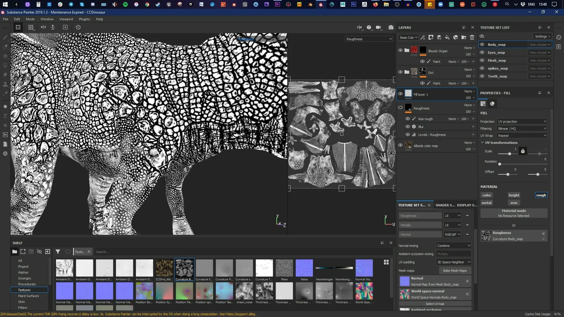 Modeling & Texturing a Dinosaur for Production | Complete Edition