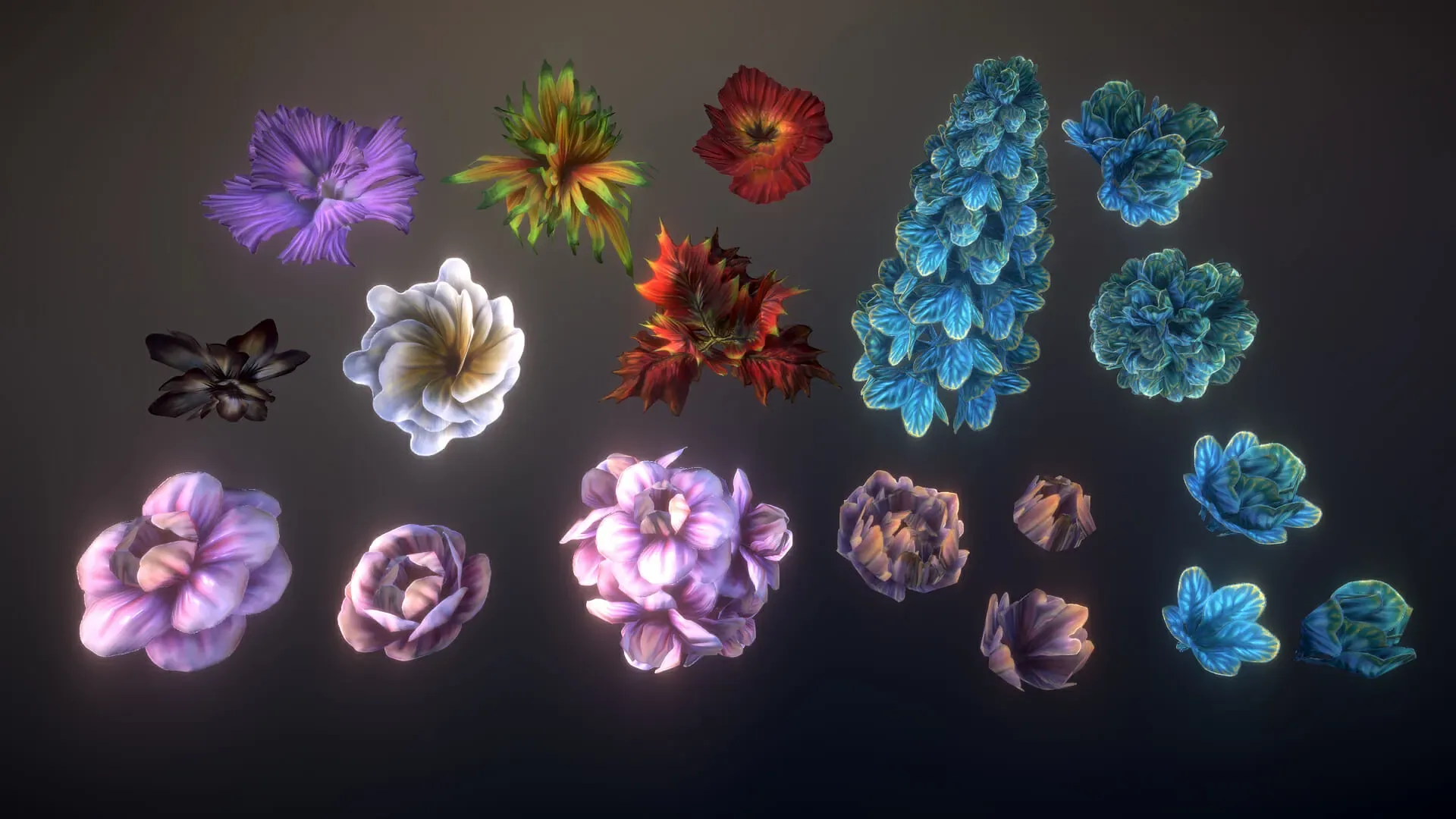 Fantasy Plants 4 - Game Ready Asset Pack