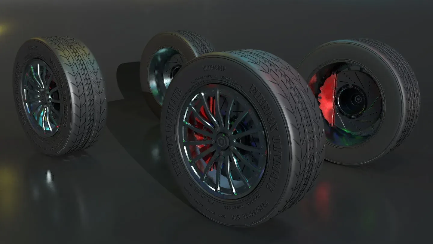 Magnesium Alloy Racing Wheels