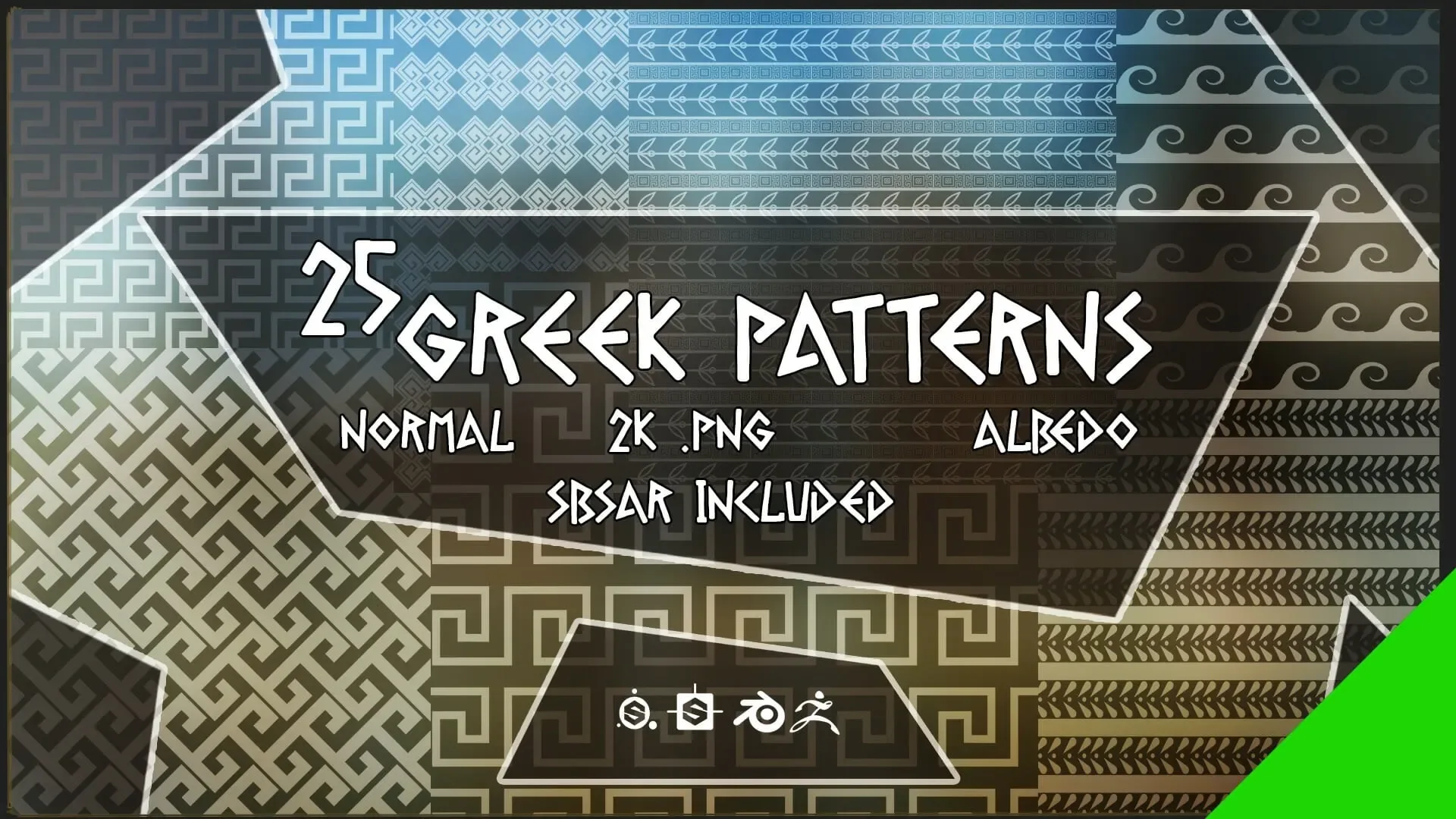 25 Greek Patterns (x25 SBAR Included)