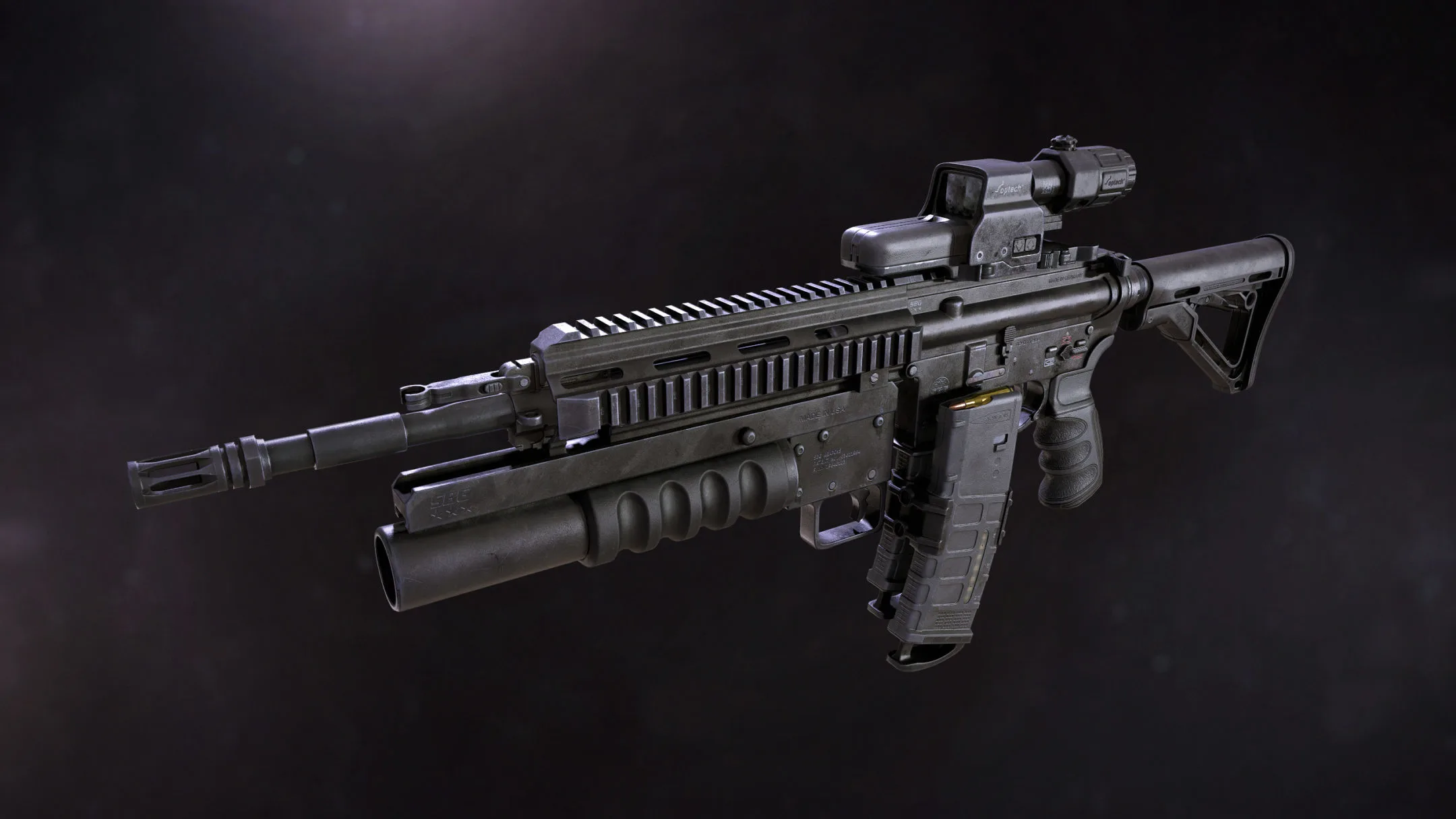 SBG Assault Rifle - Soldier of Fortune Edition