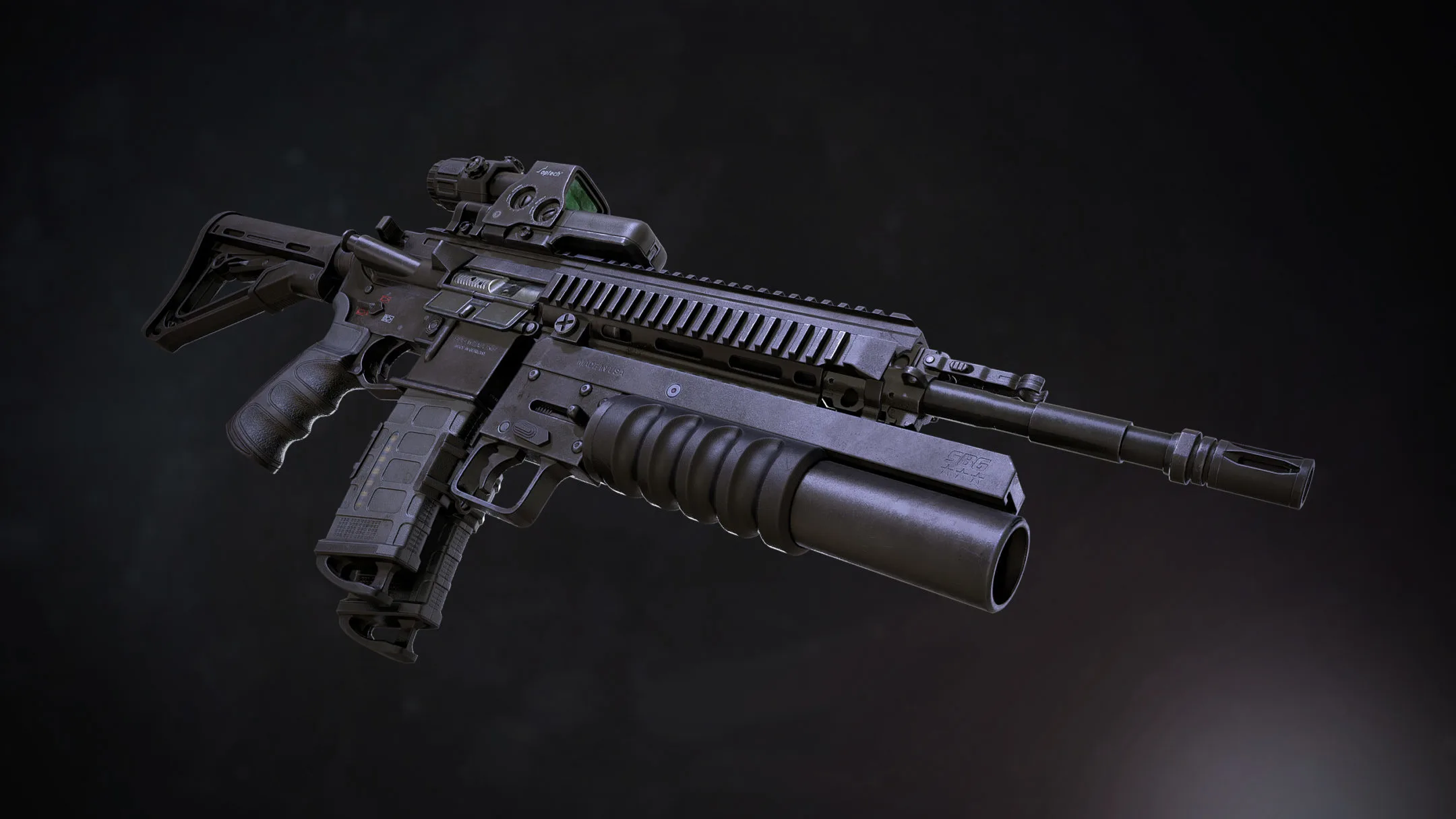 SBG Assault Rifle - Soldier of Fortune Edition