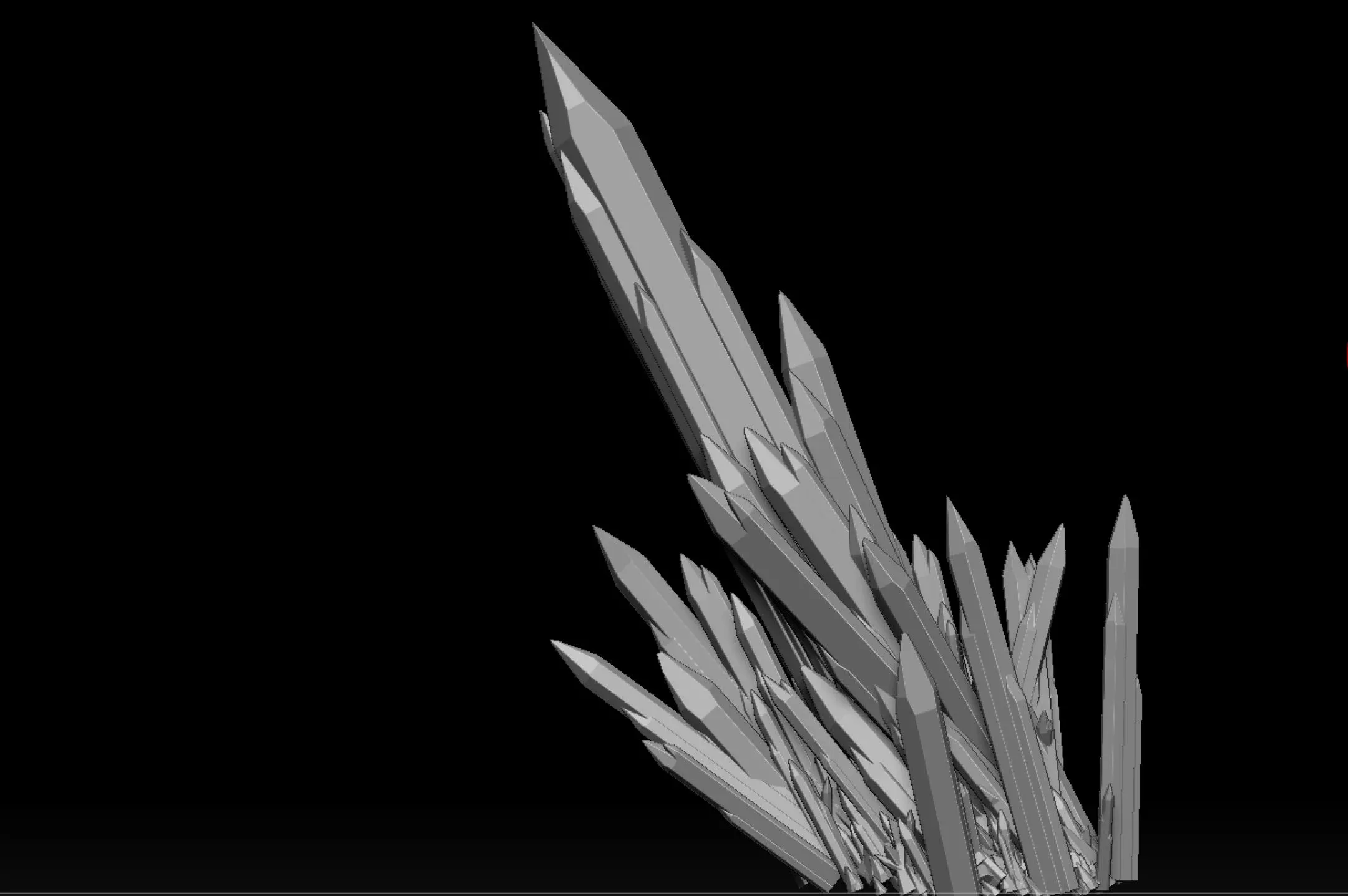 Crystal IMM Brush for ZBrush