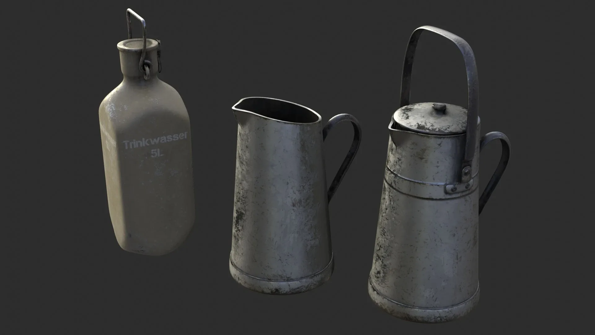 German Drink Containers WWII