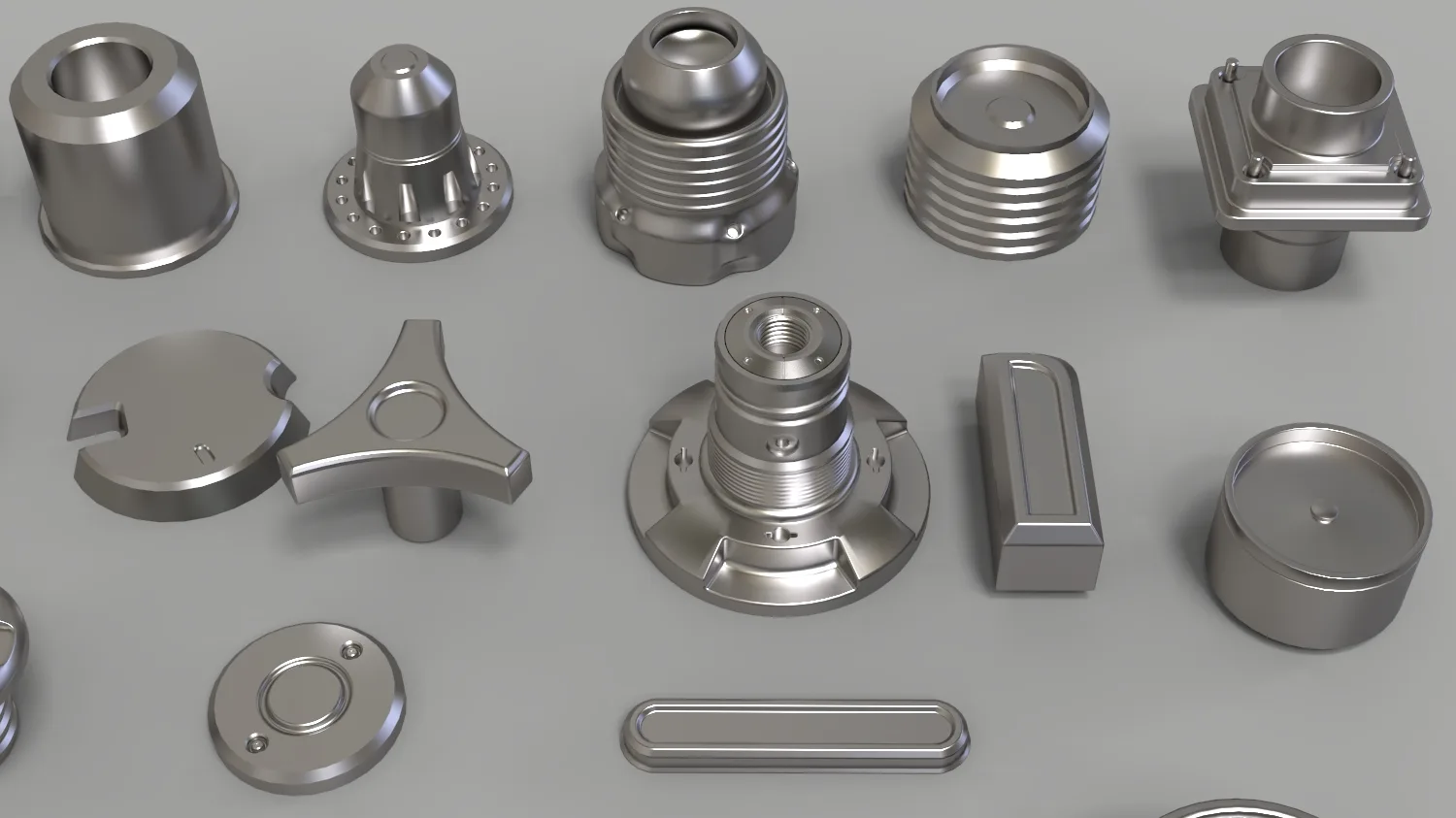 Bolts & Knobs - Part 1 - 100 Pieces