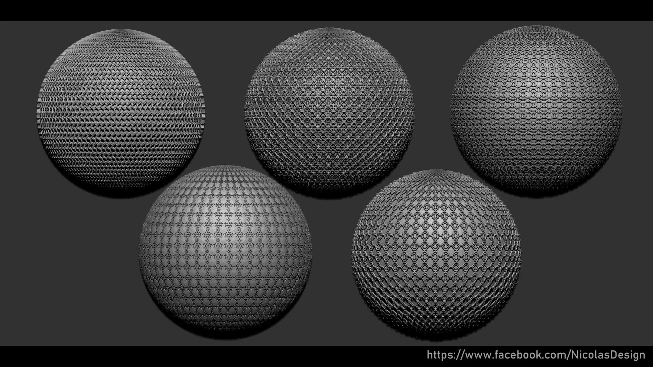 Zbrush - Armor Nano Brush + Meshes Part 02