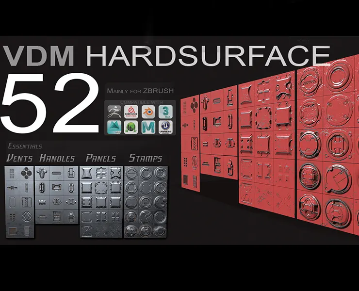50% OFF! VDM - Hard Surface Essential Alphas