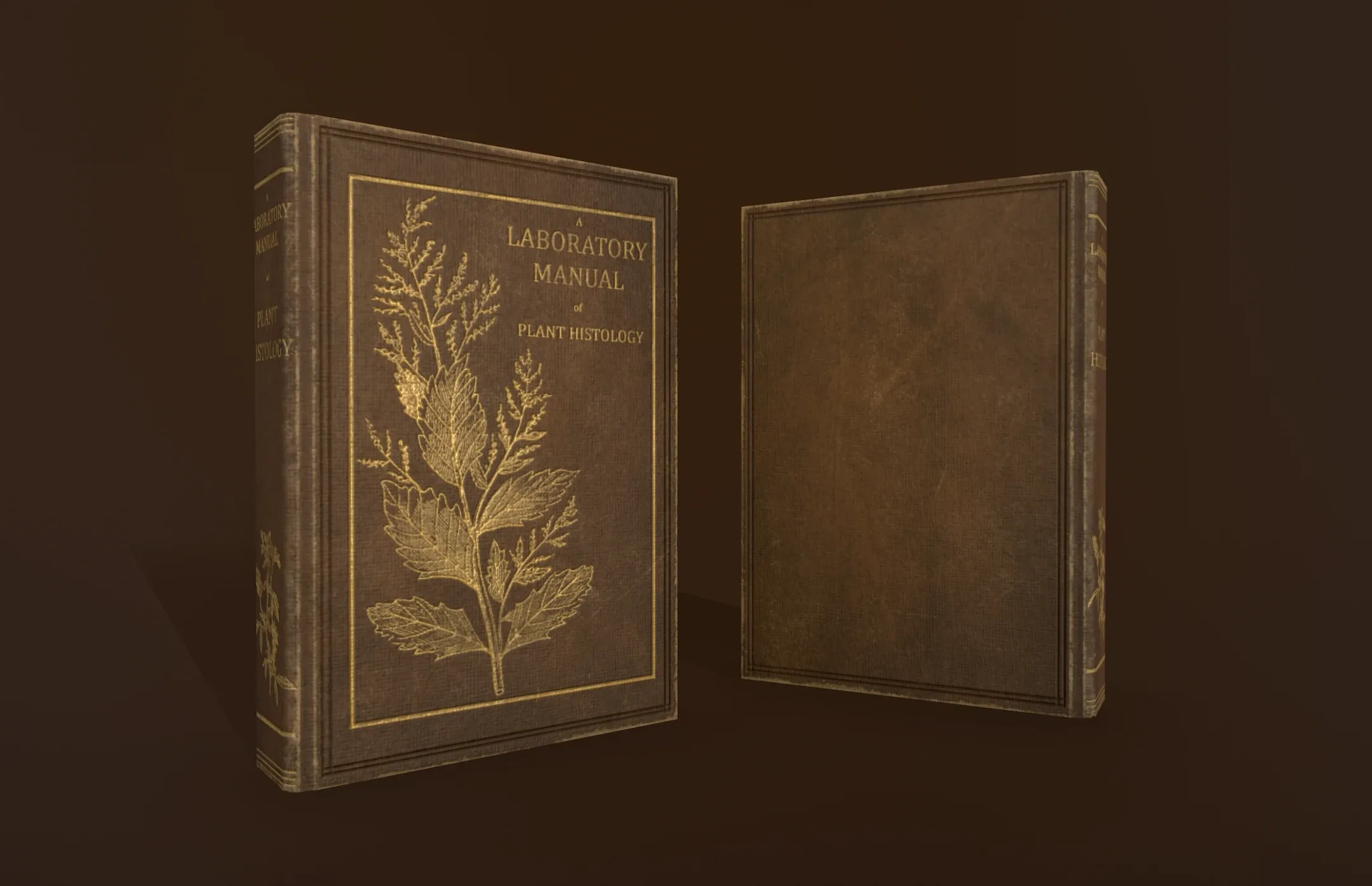 Old Books Set - PBR Game Ready
