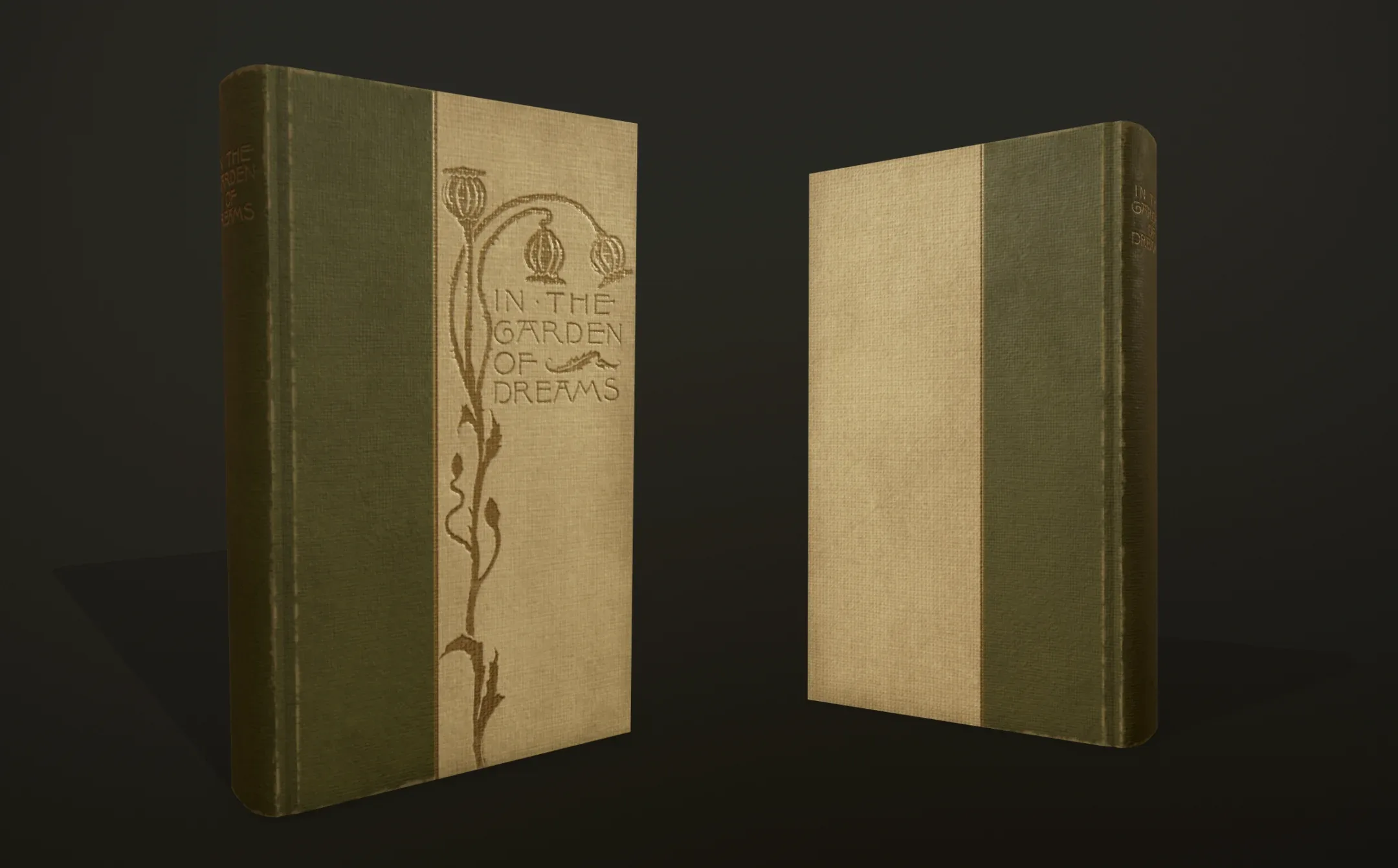 Old books - PBR Game Ready