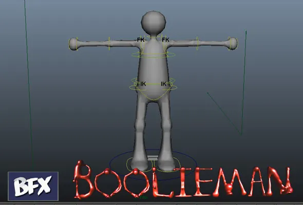 BoolieMan 2.0.0 Claymation Rig for Maya